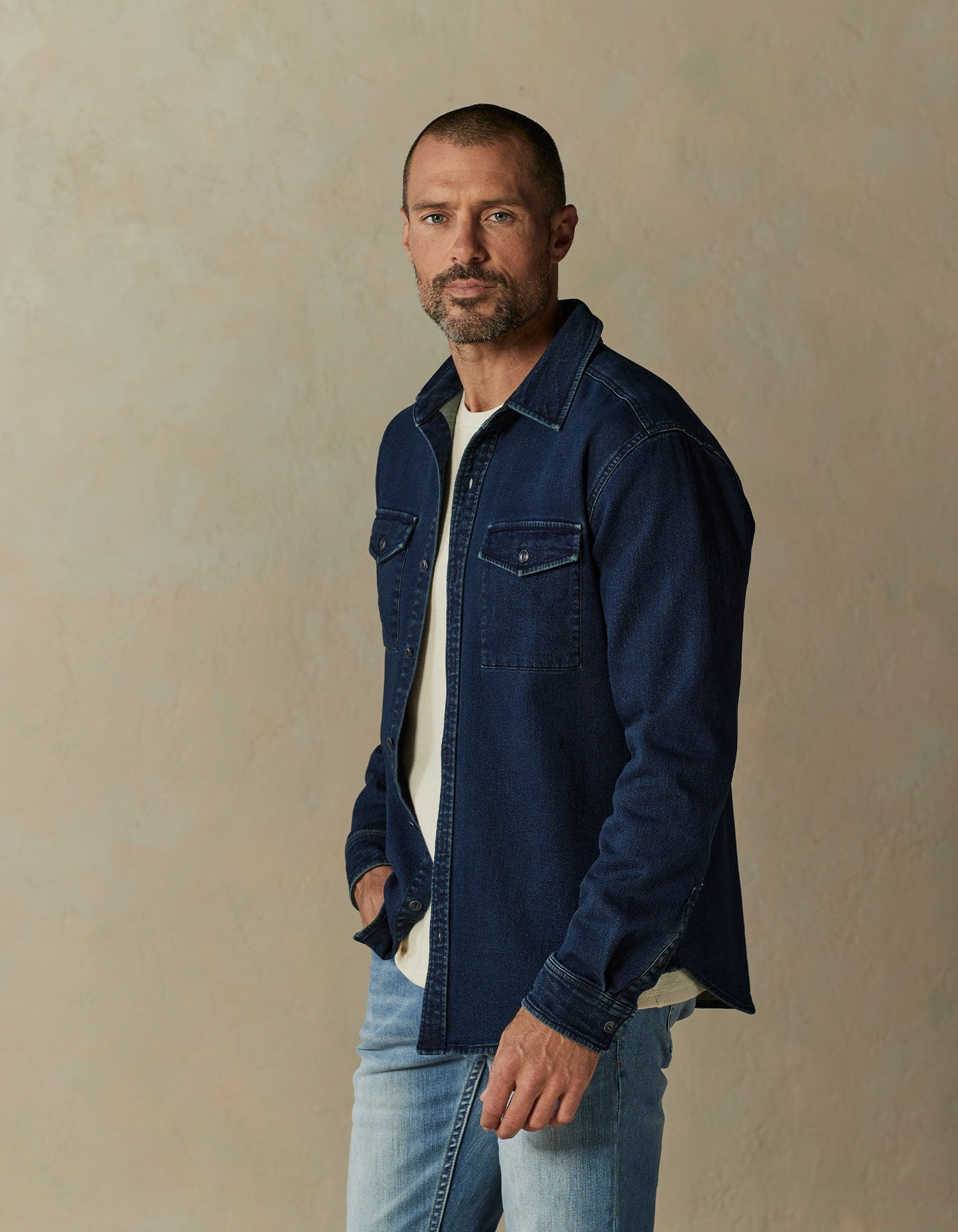 Big Jake Shirt Jacket Dark Indigo
