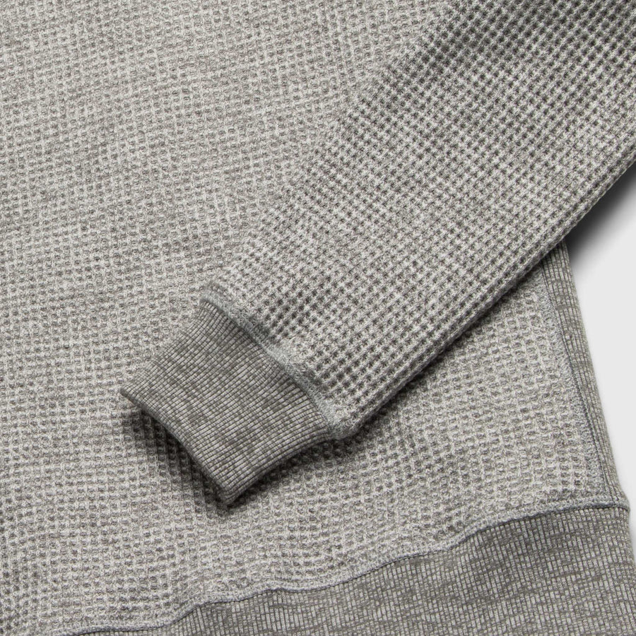 Butch Waffle Crewneck Heather Grey