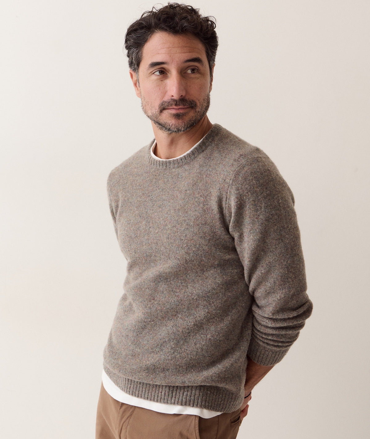 Merino Crew Sweater Wild Sage