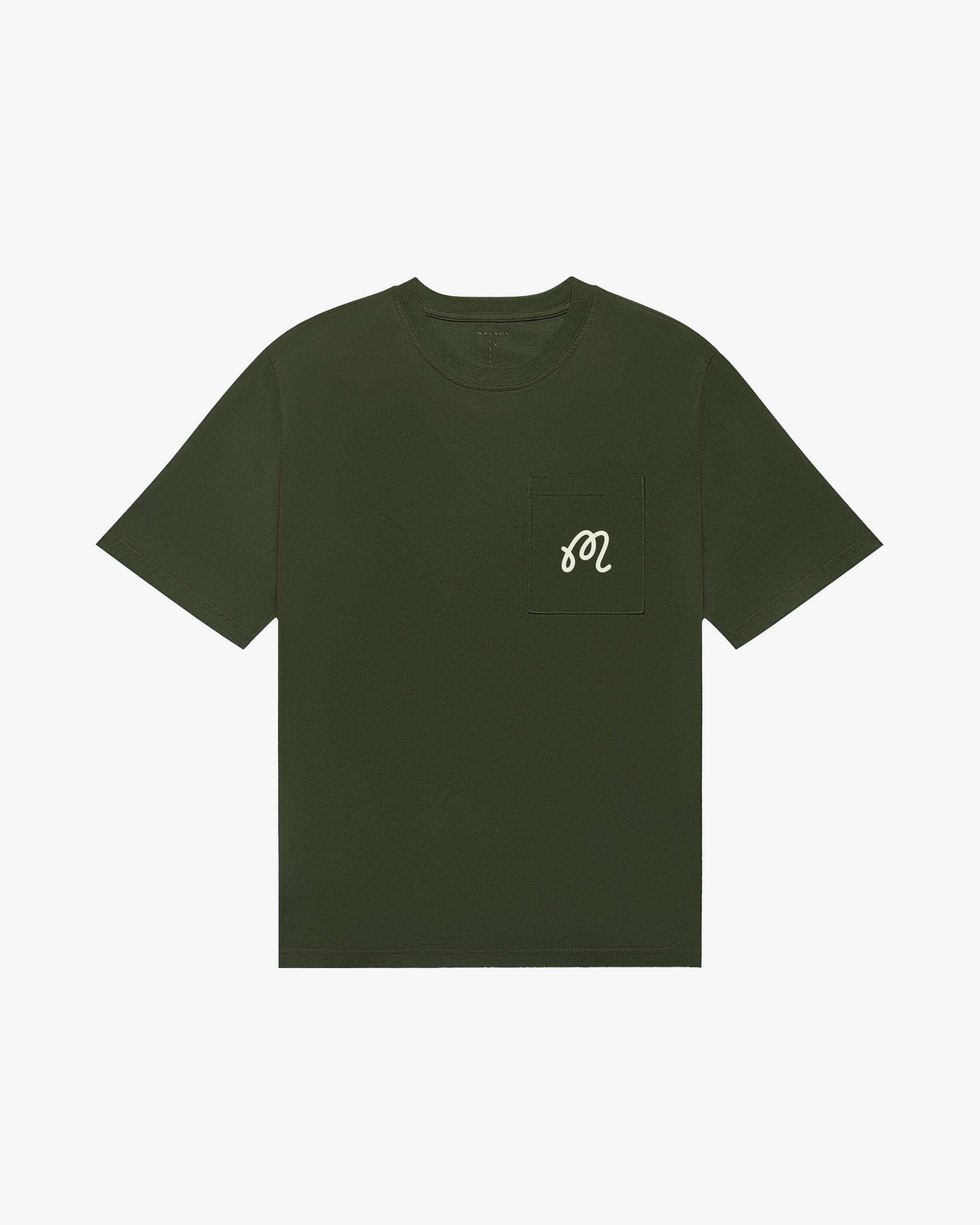 Gelato Stand Pocket Tee Cypress Green