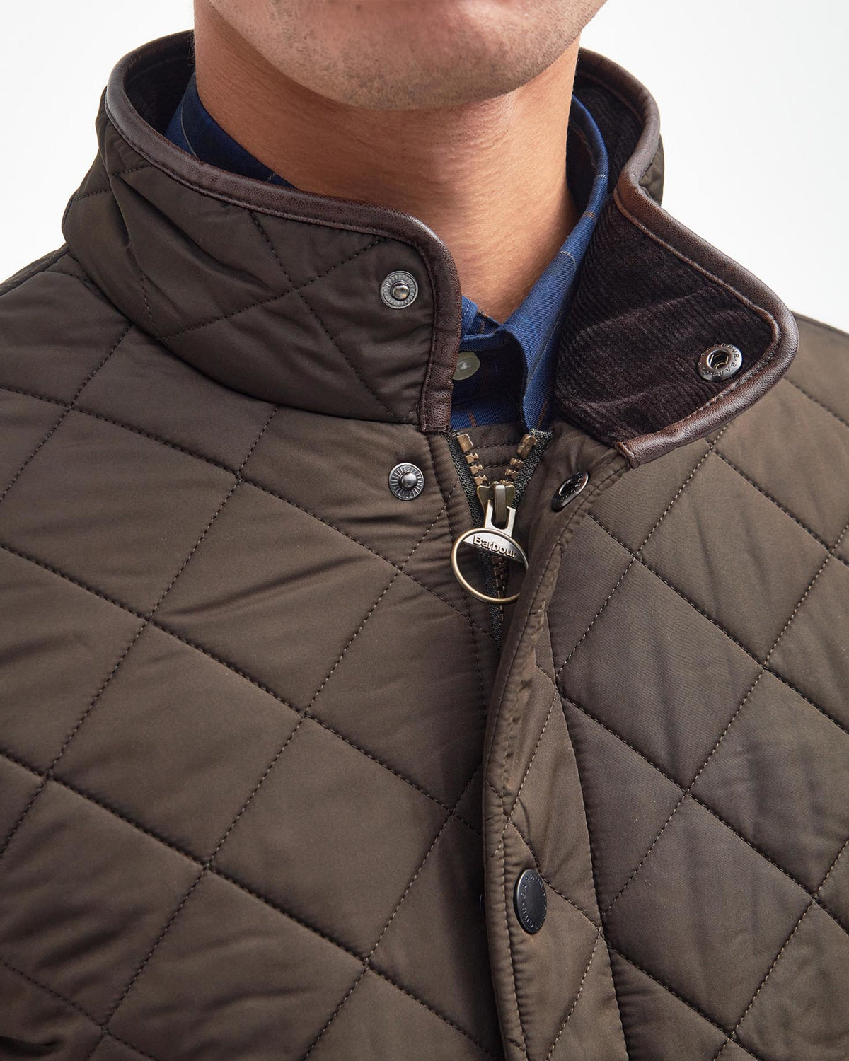 Powell Quilted Jacket Olive