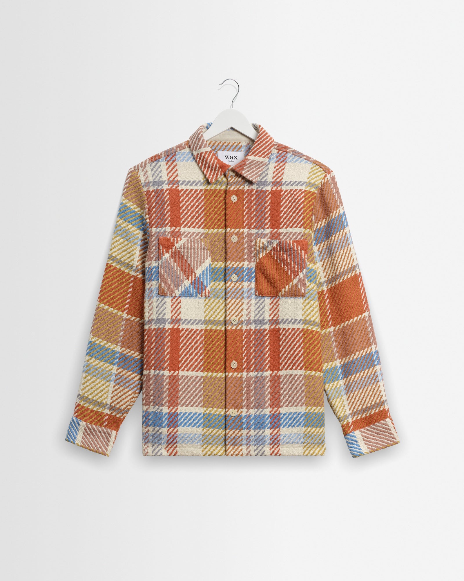 Whiting Overshirt in Bude Check Pastel Multi