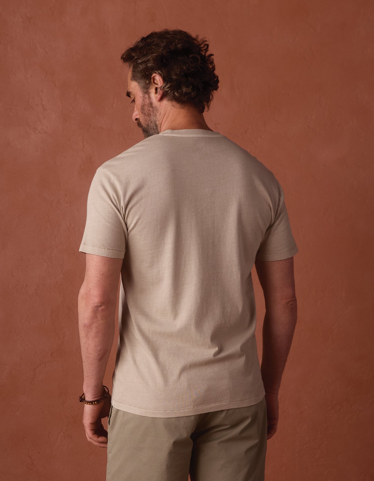 Normal Jersey Henley Tee Pumice