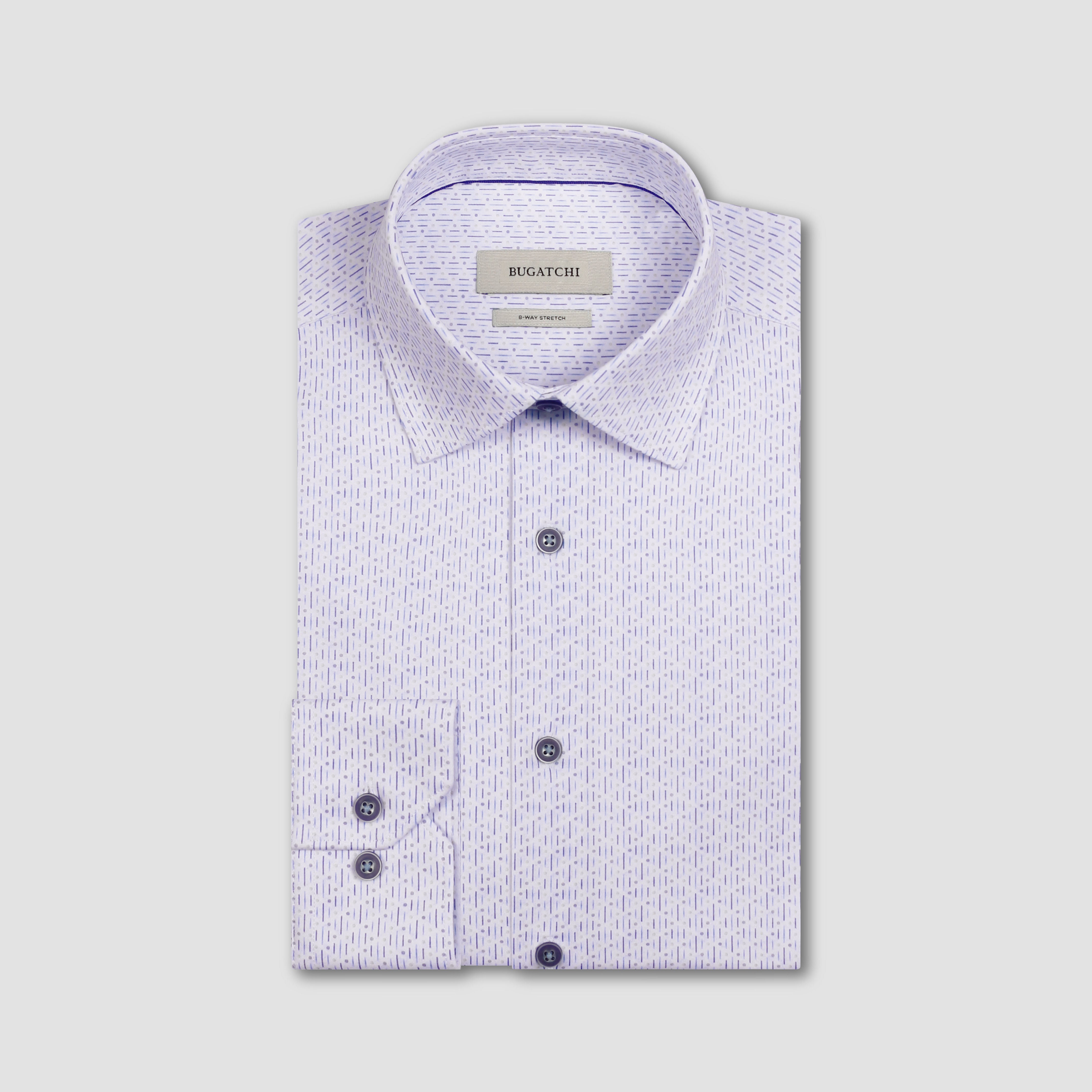 OOOHCotton James Long Sleeve Shirt Air Blue