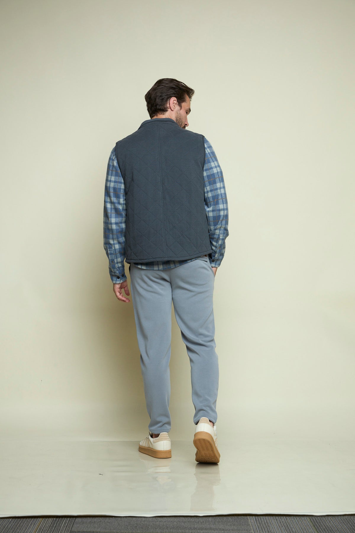 Maverick Full Zip Vest Smoke