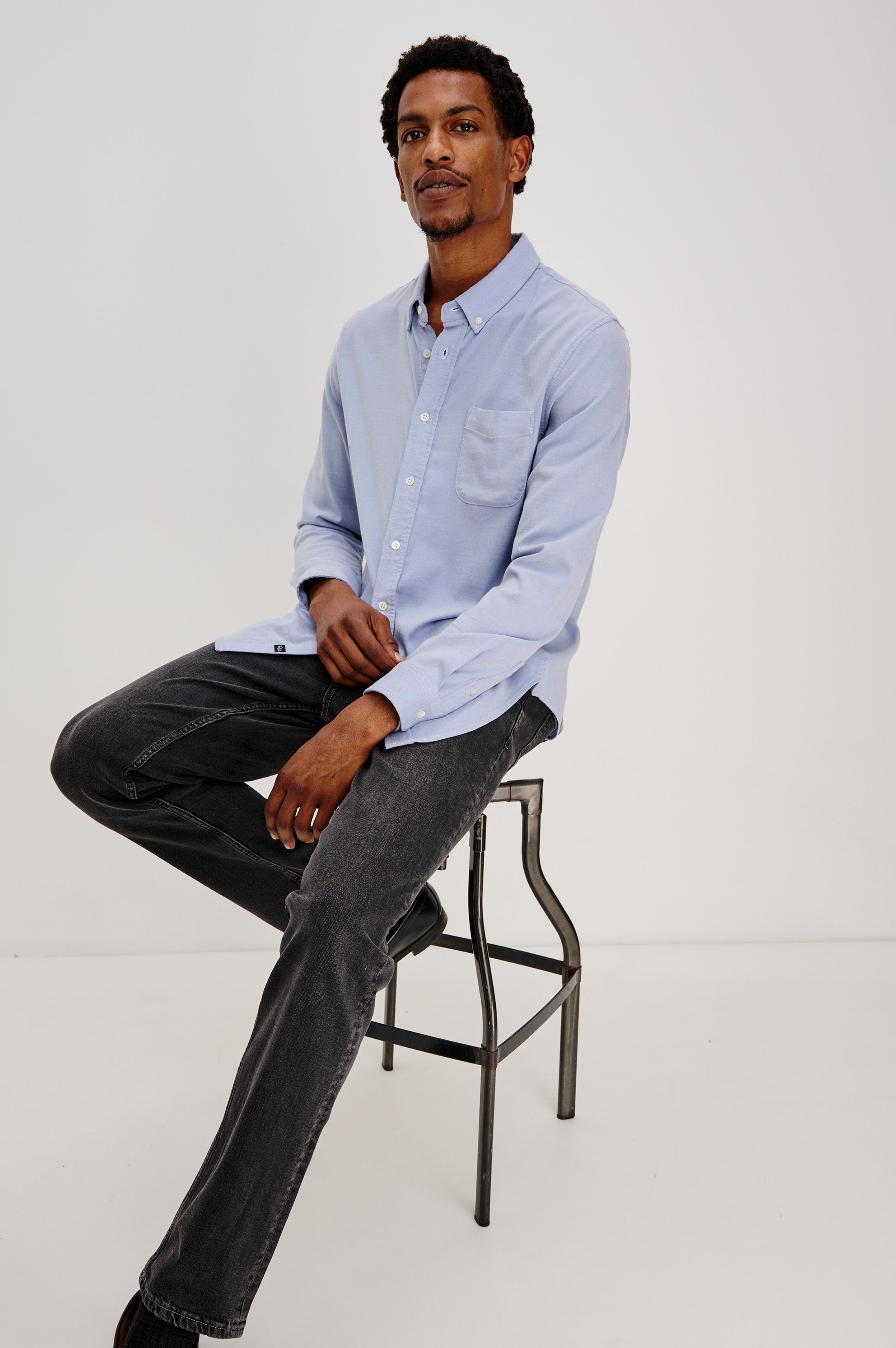 Vance Shirt Blue Oxford