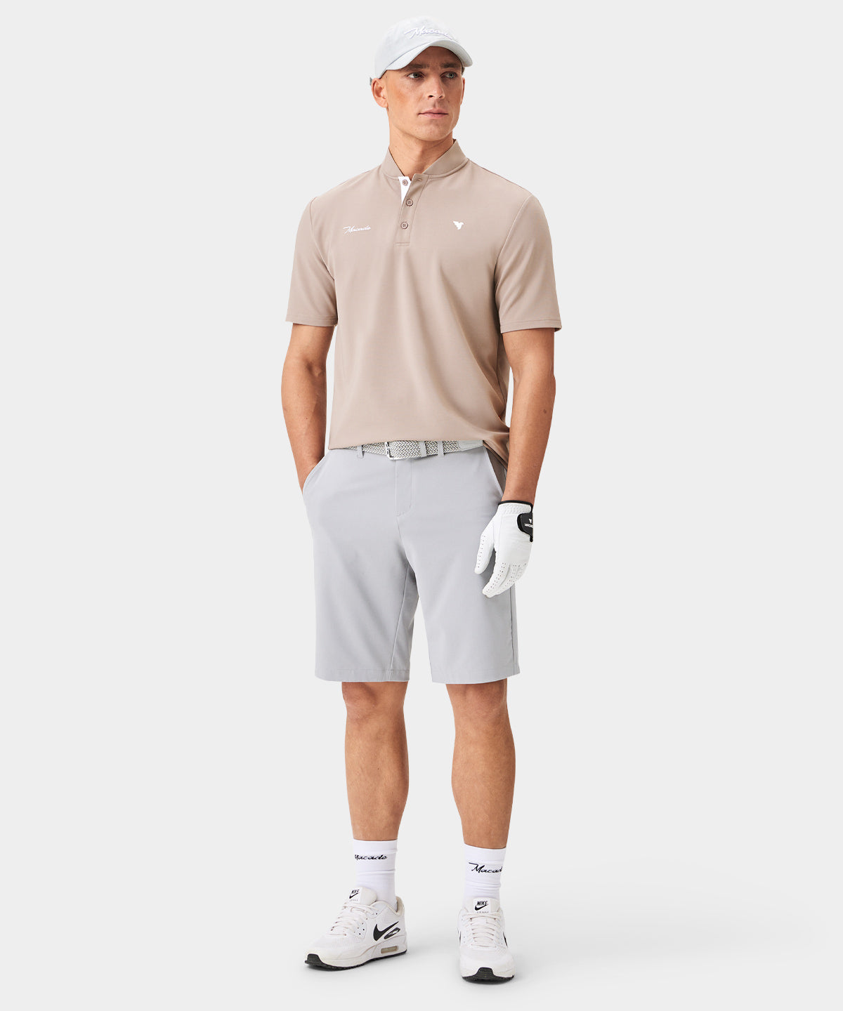 Heath Bomber Shirt Tan