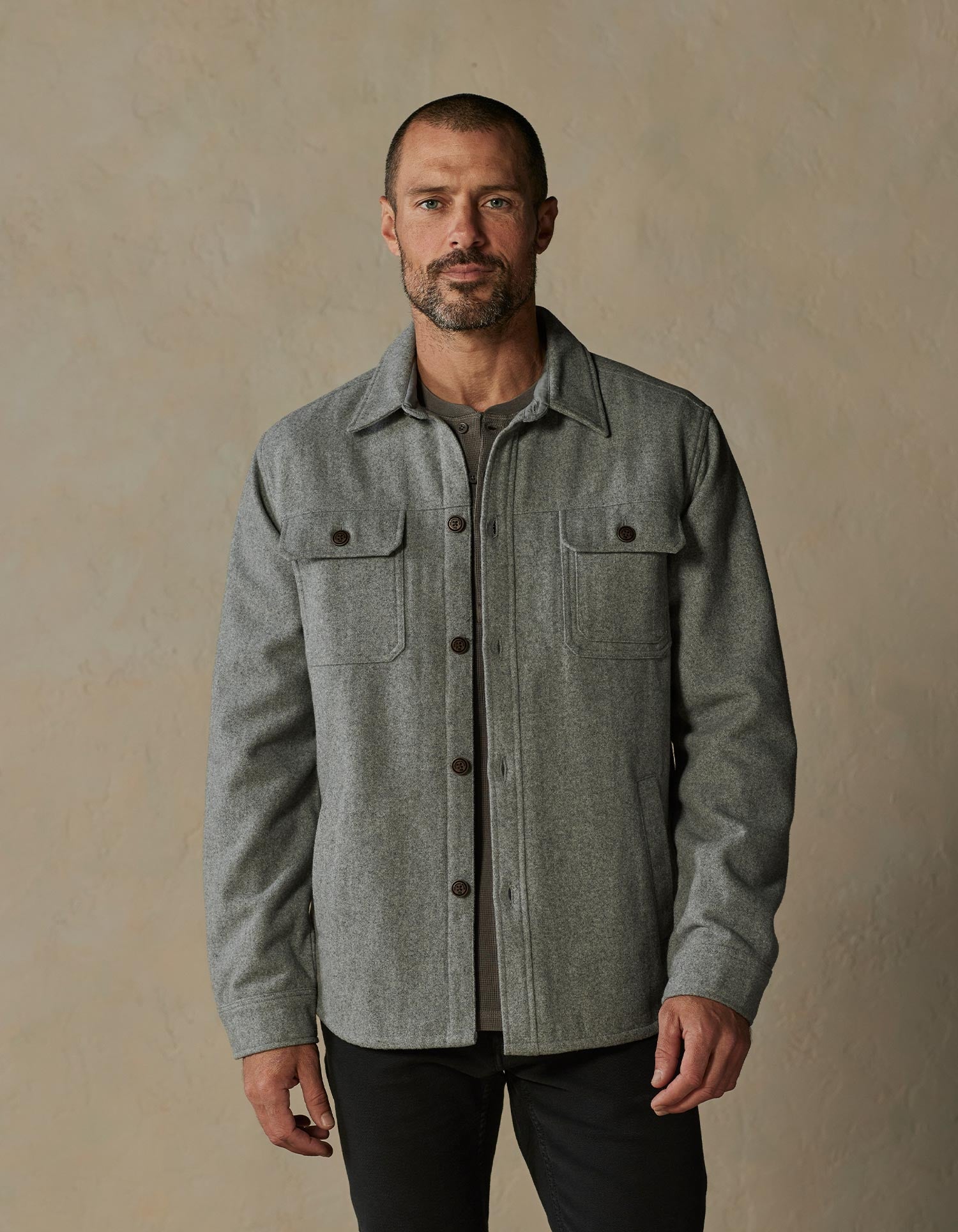 Brightside Flannel-Lined Workwear Jacket Ash