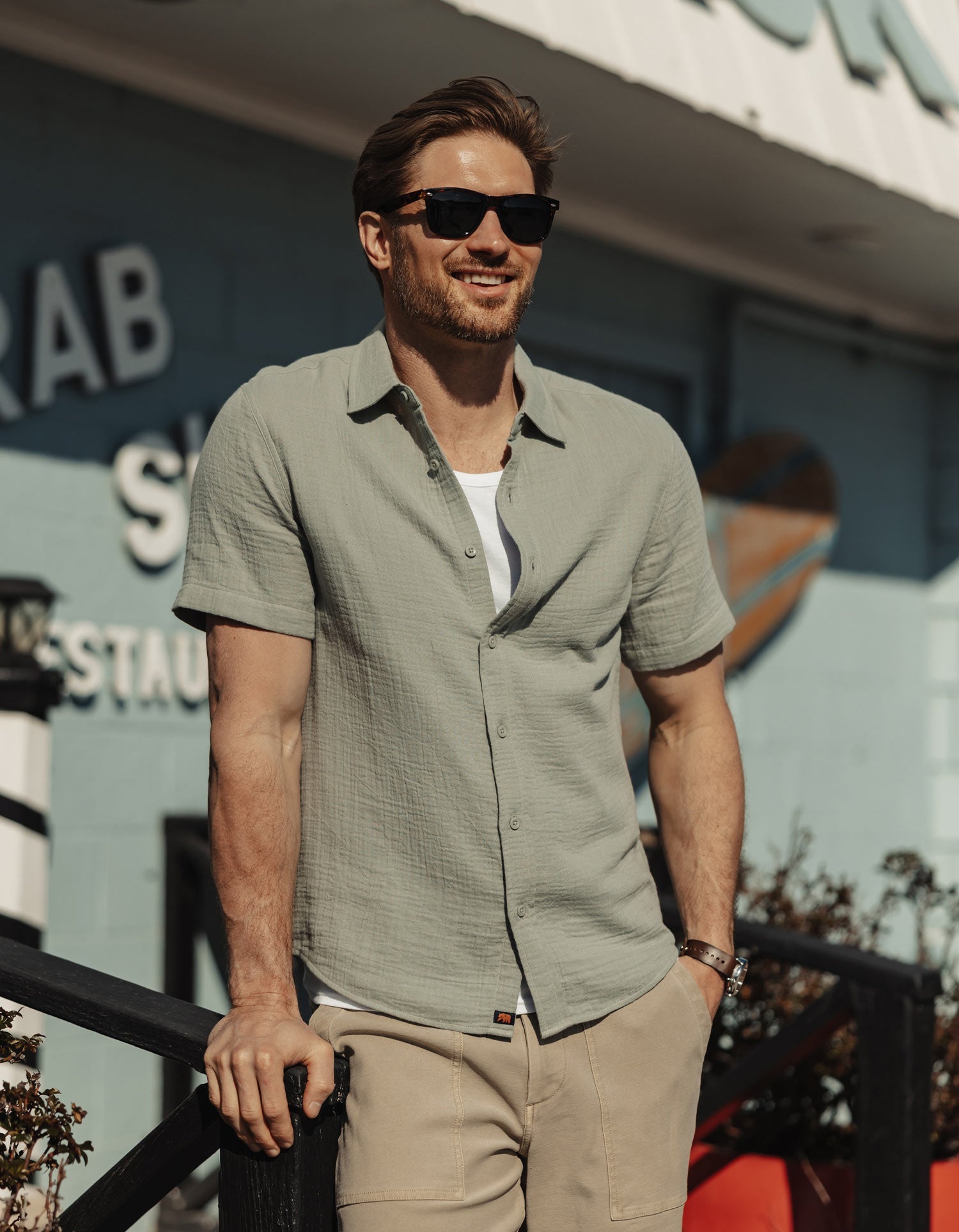 Kalo Button Up Juniper