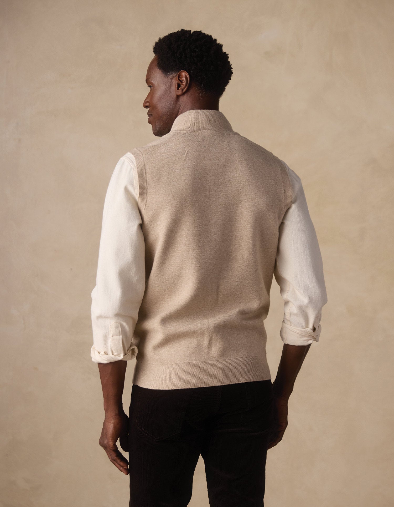 Coopers Landing Vest Oatmeal