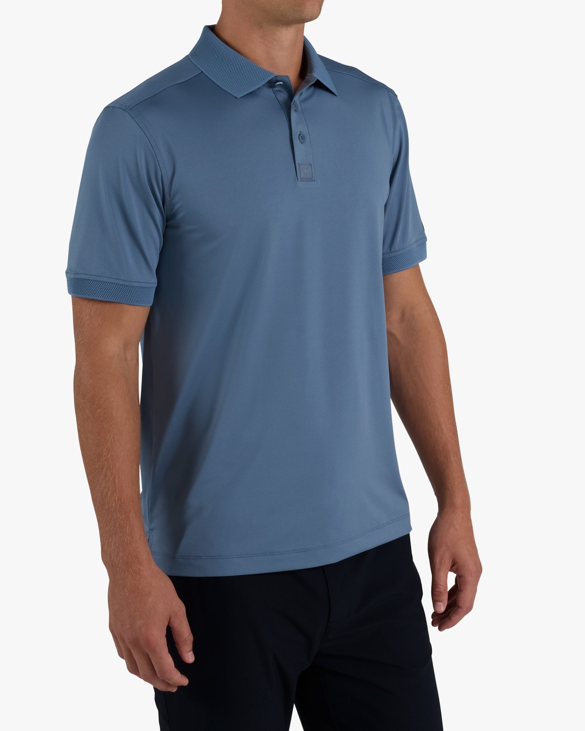 Ridge Performance Polo Blue Mirage