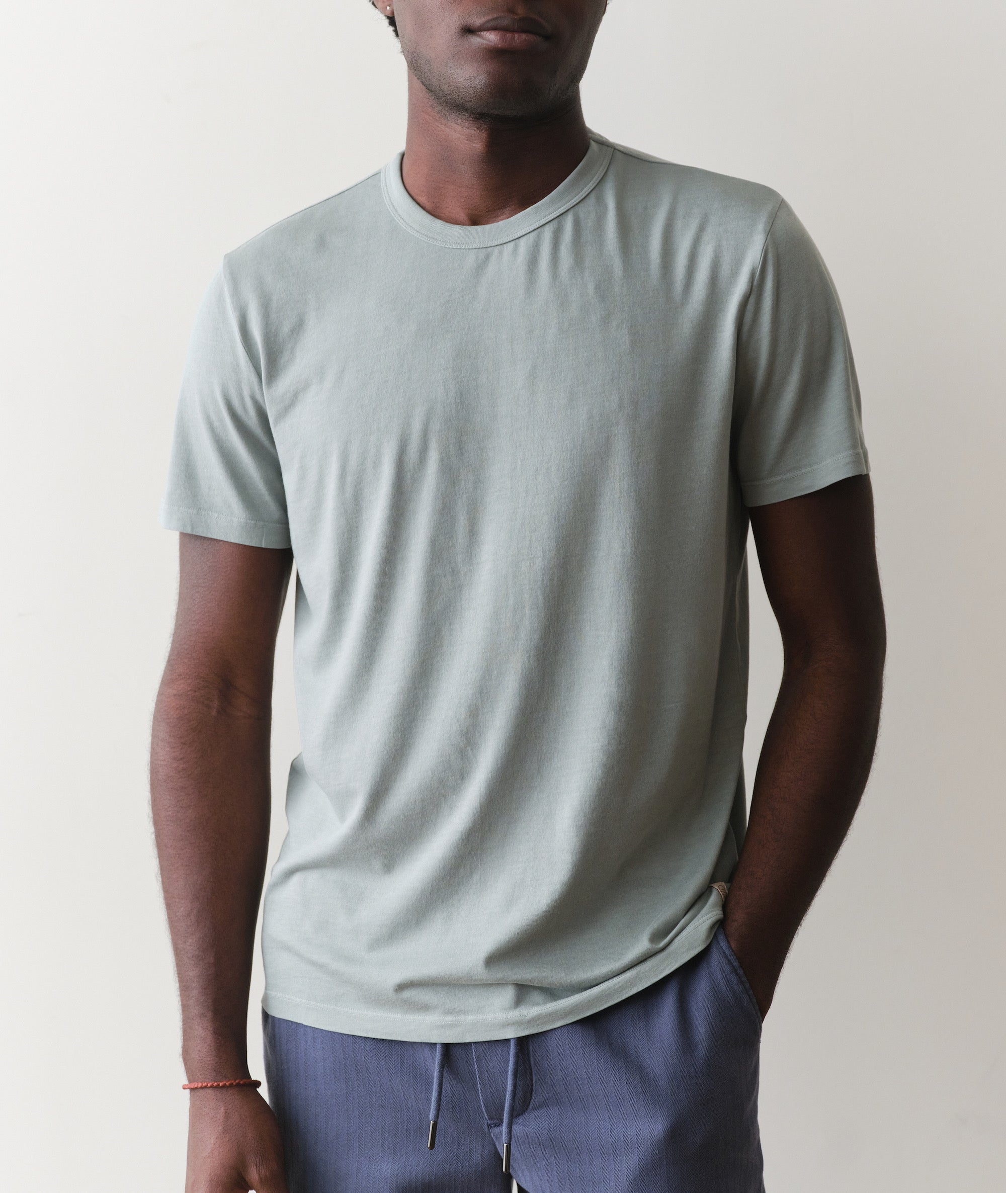 Signature Sea Change Crew Tee Iceberg Green