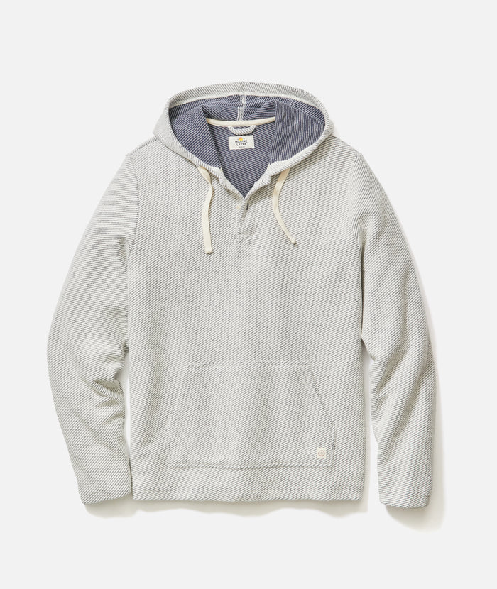 Portola Beach Hoodie White/Navy