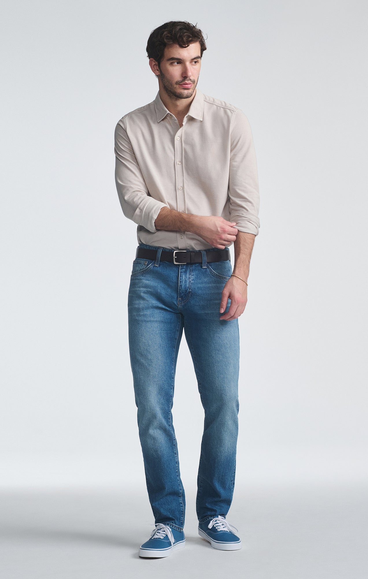 Jake Slim Leg Jeans Indigo Brushed Classic Blue