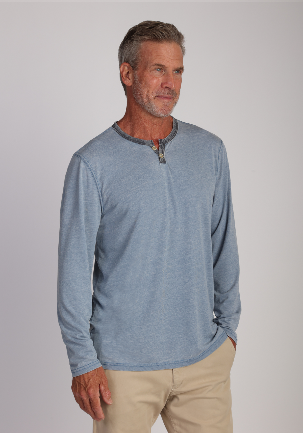 Bowery Burnout Henley Splash