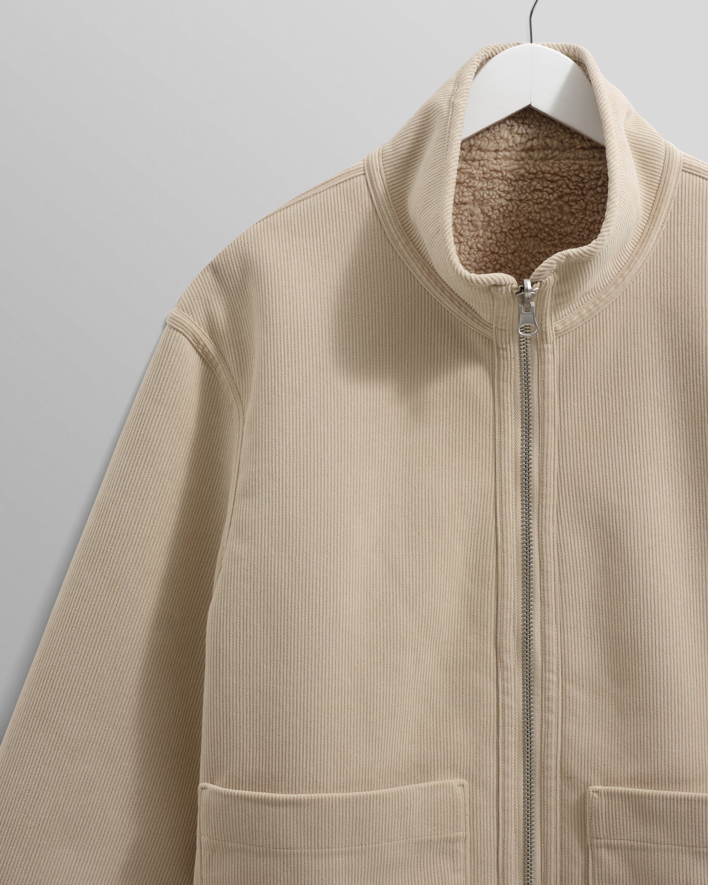 Killick Jacket - Reversible Cord Borg Natural