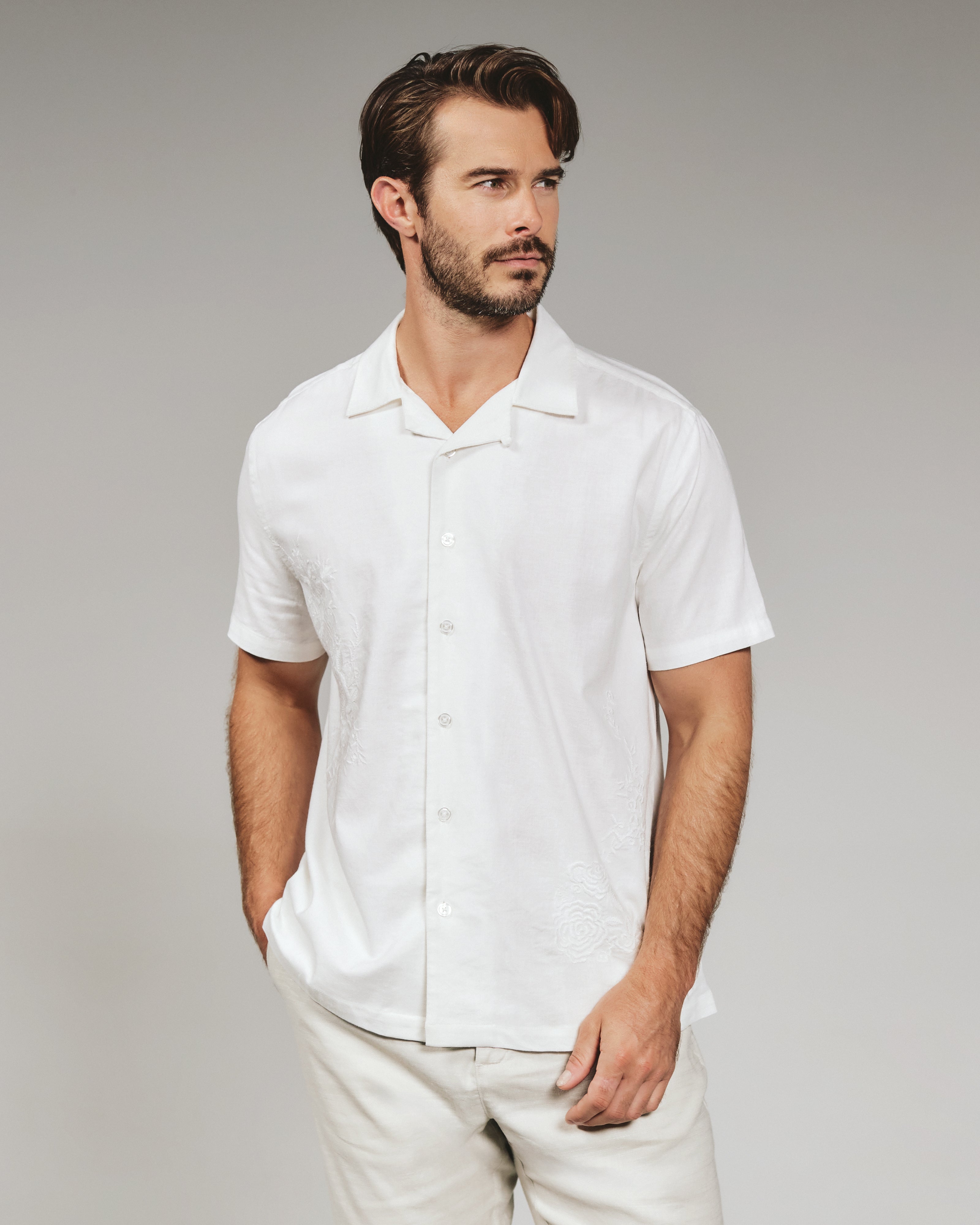 Marco Camp Shirt White