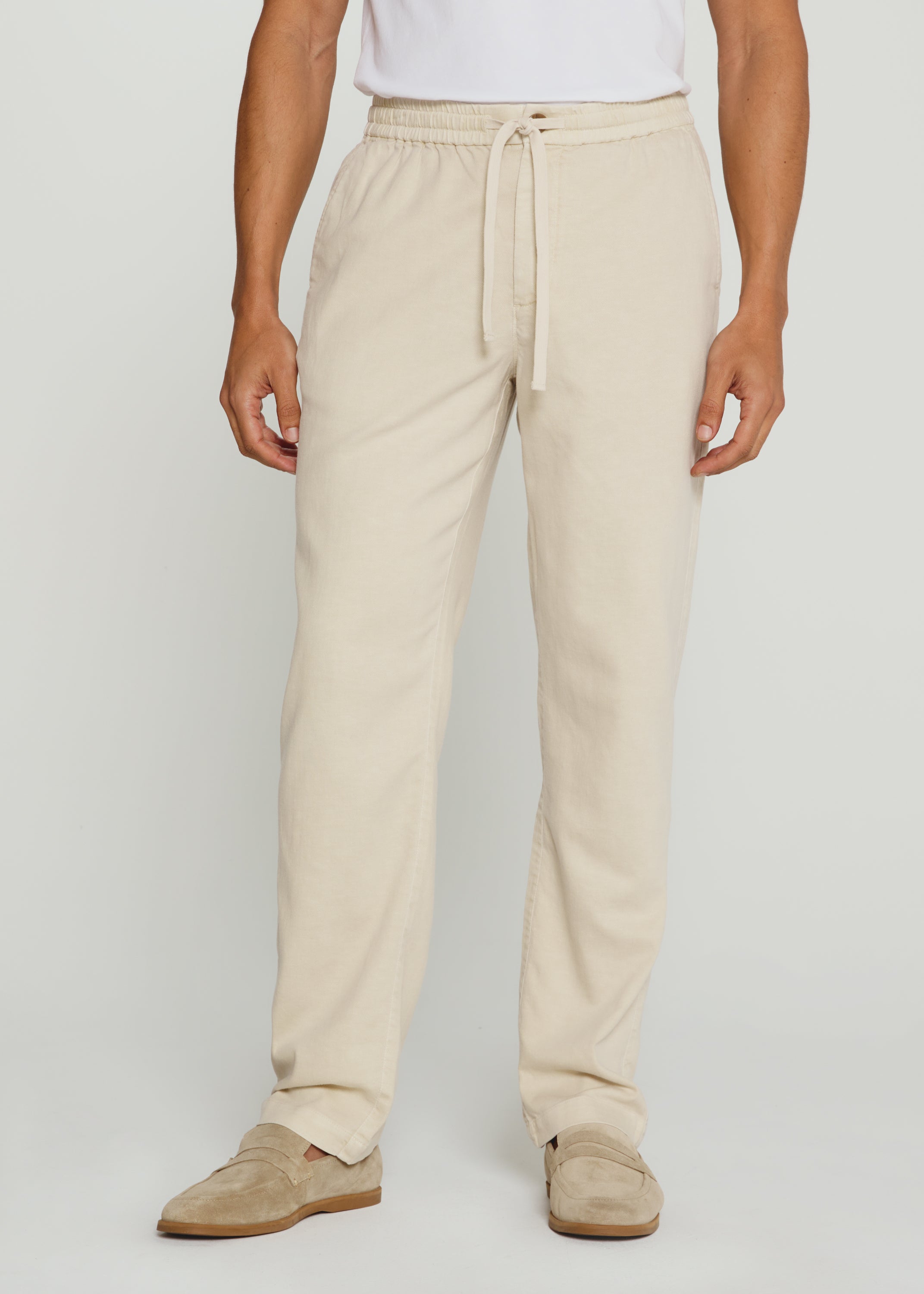 Laguna Linen Pull-On Pant Sand