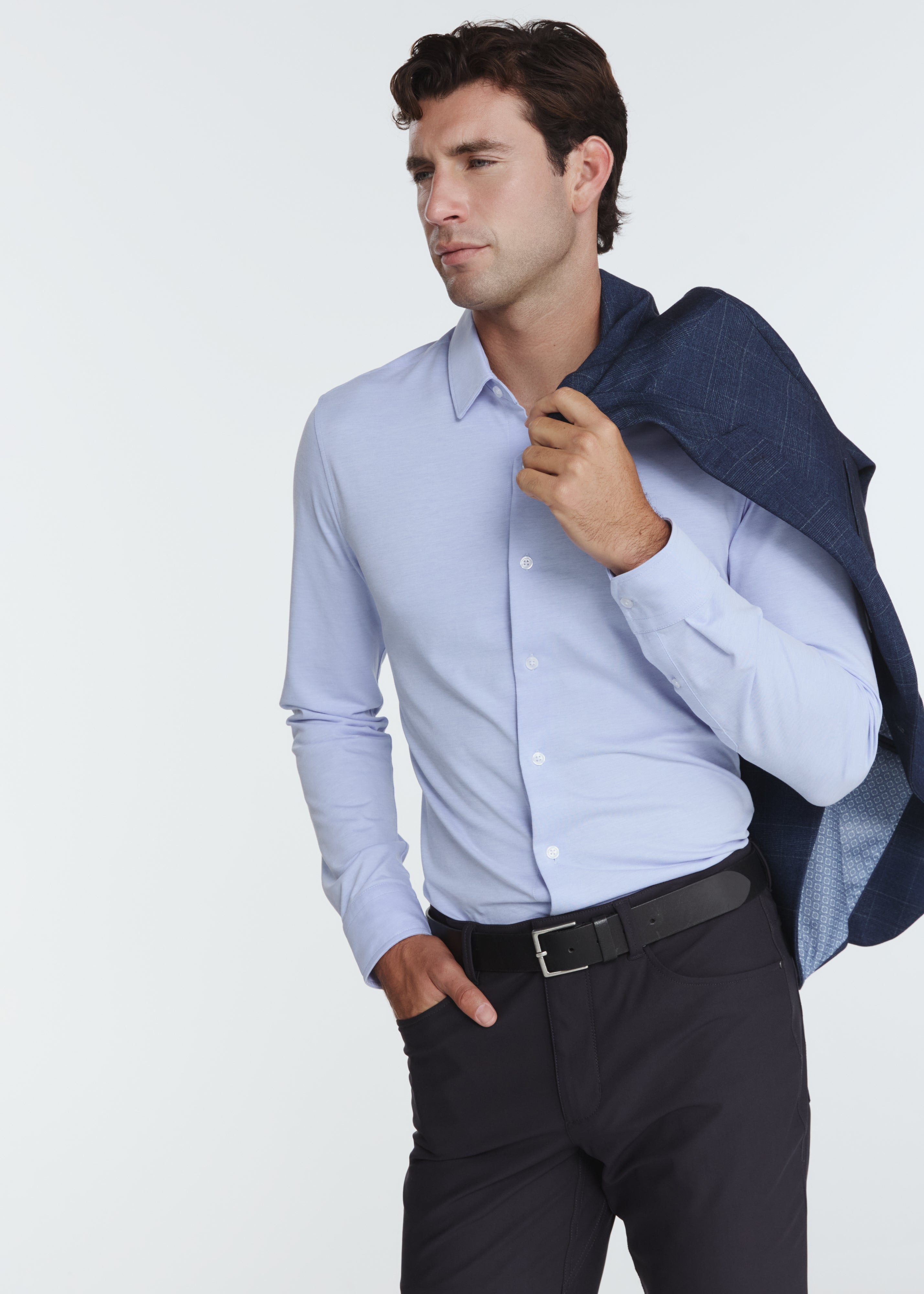 Formline Long Sleeve Shirt Light Blue