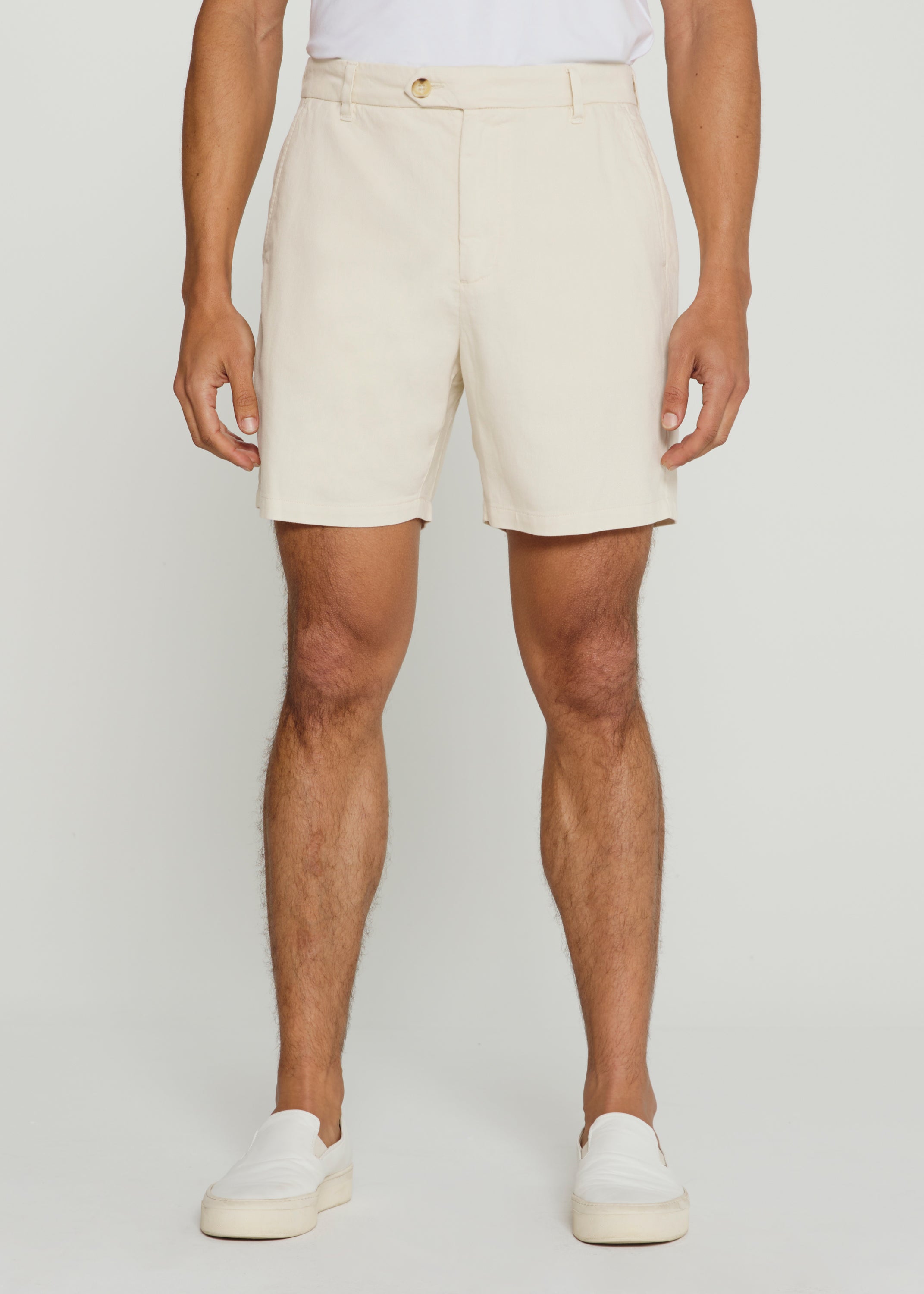 Laguna Linen Short - 7" Natural