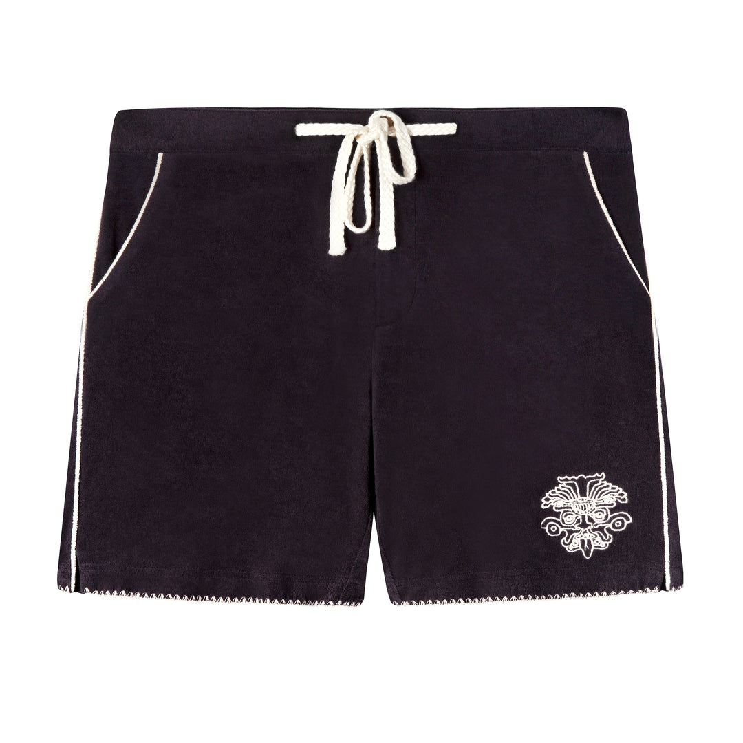 'Agua Magica' Cabana Shorts Grey