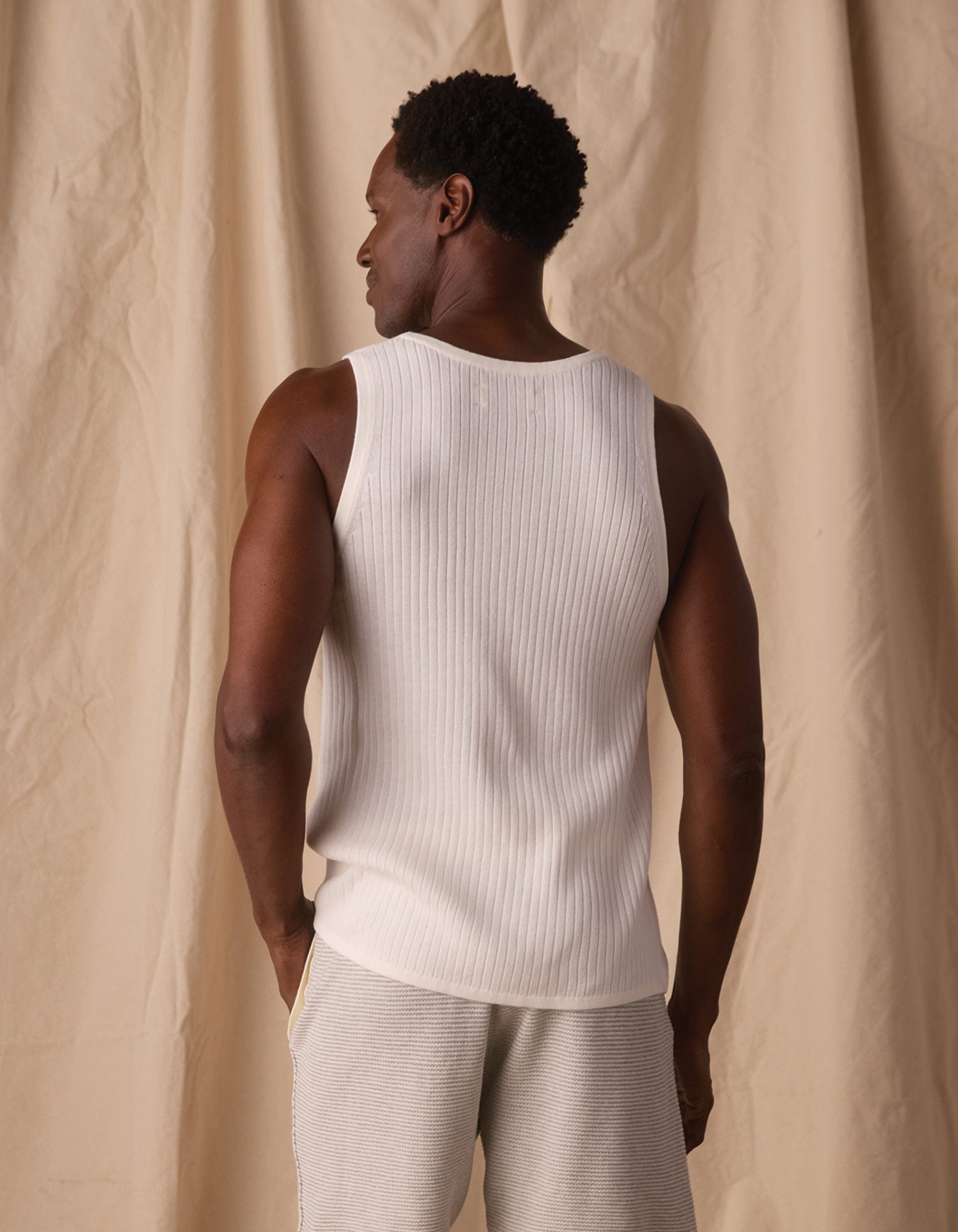 The Undershirt Tank Ivory