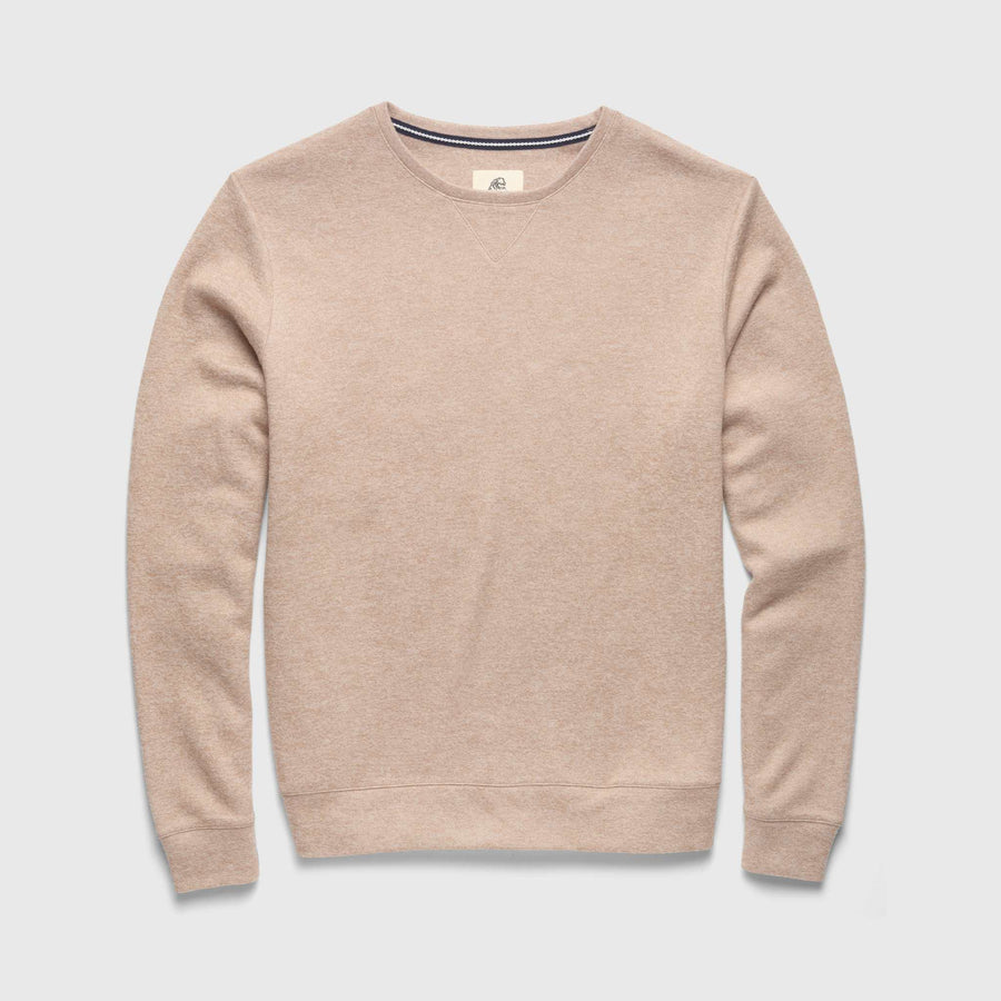 Butch Cashmist Fleece Crewneck Camel Heather