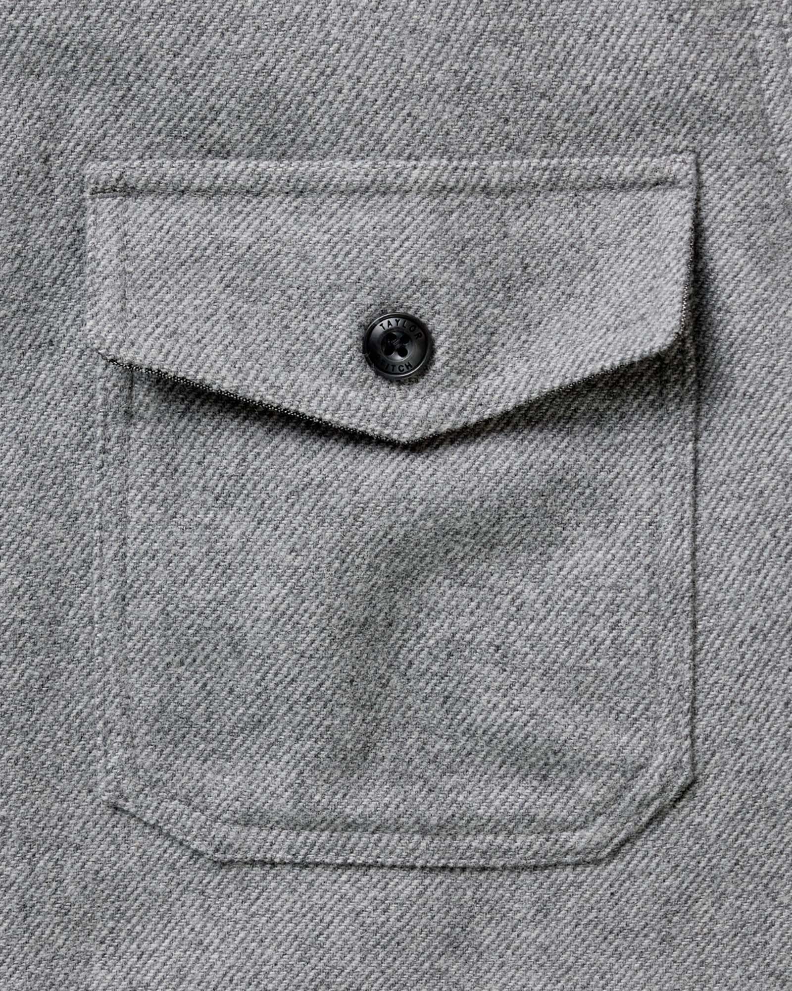 The CPO Shirt in Twill Ash Heather