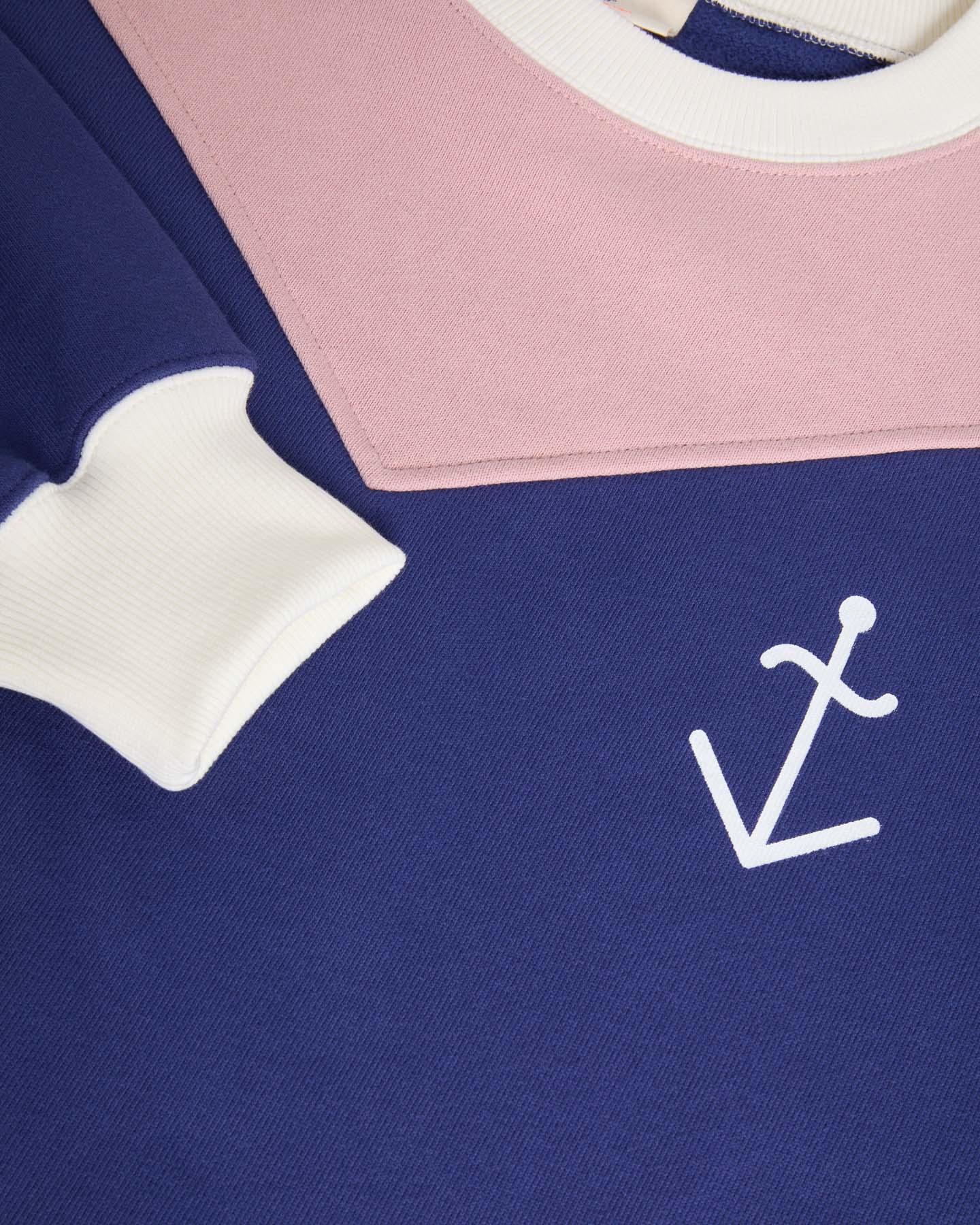 Doria Sweatshirt Clay + Navy