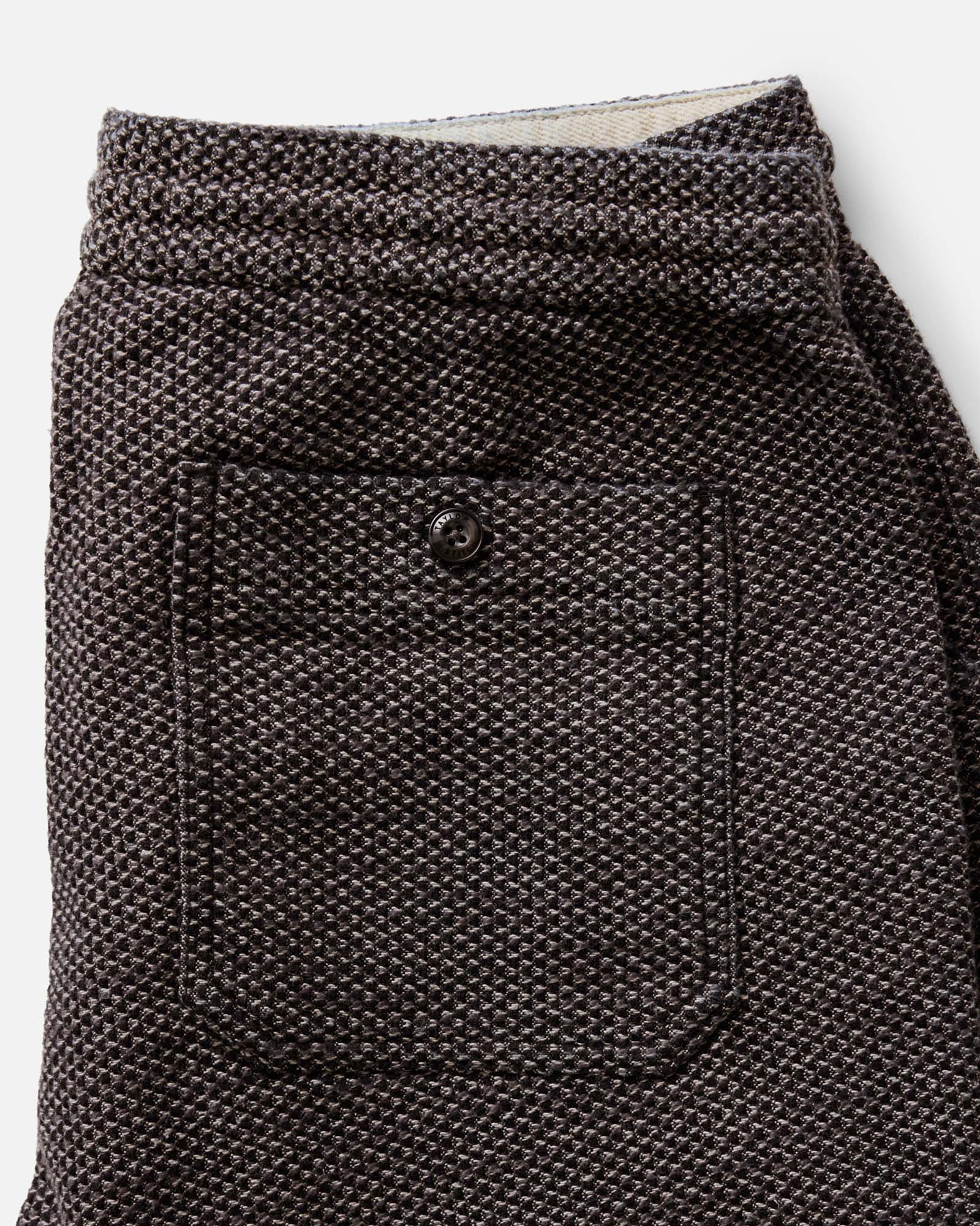 The Breakwater Pant Charcoal Sashiko