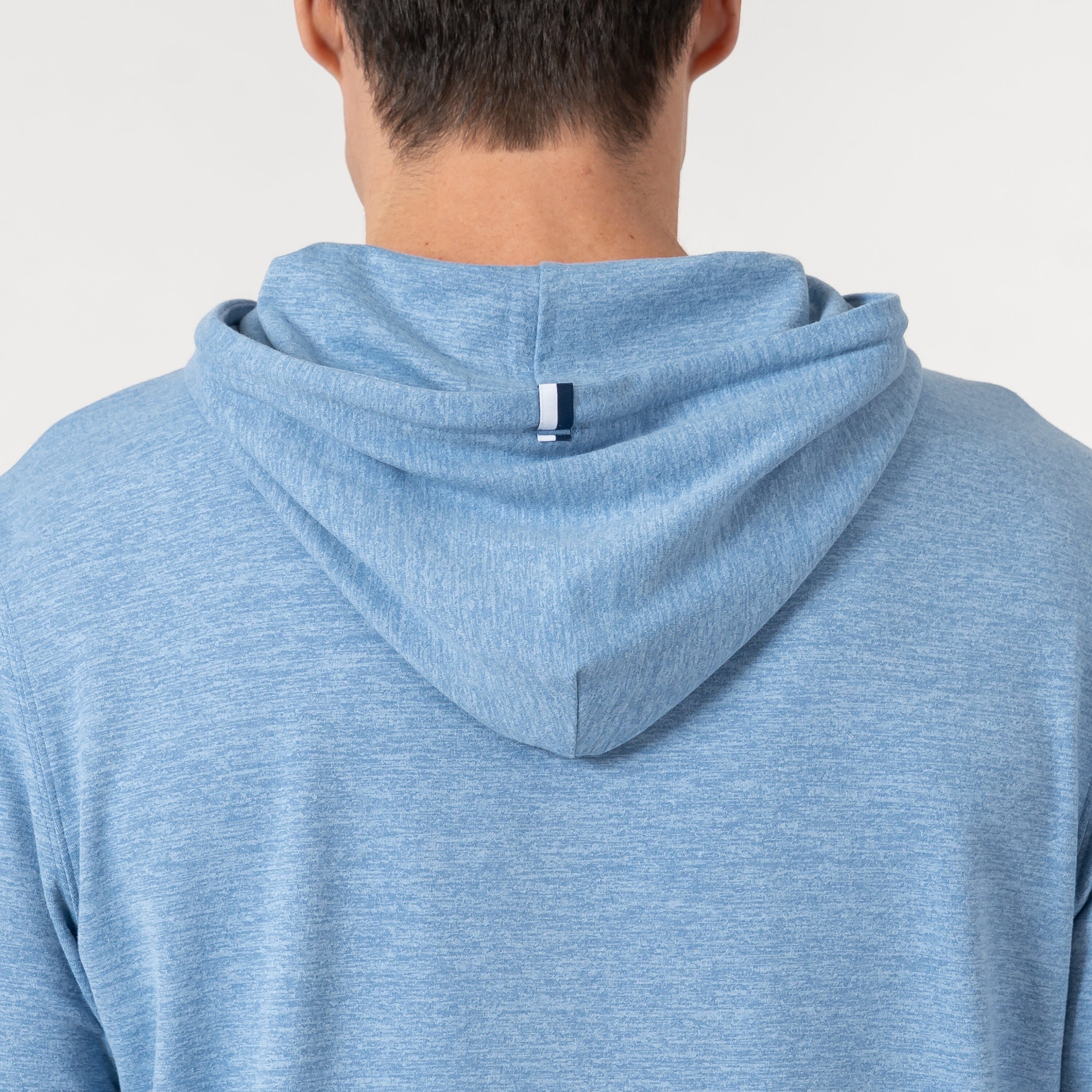 Heather Hesi Hoodie Potomac Blue/Baby Blue