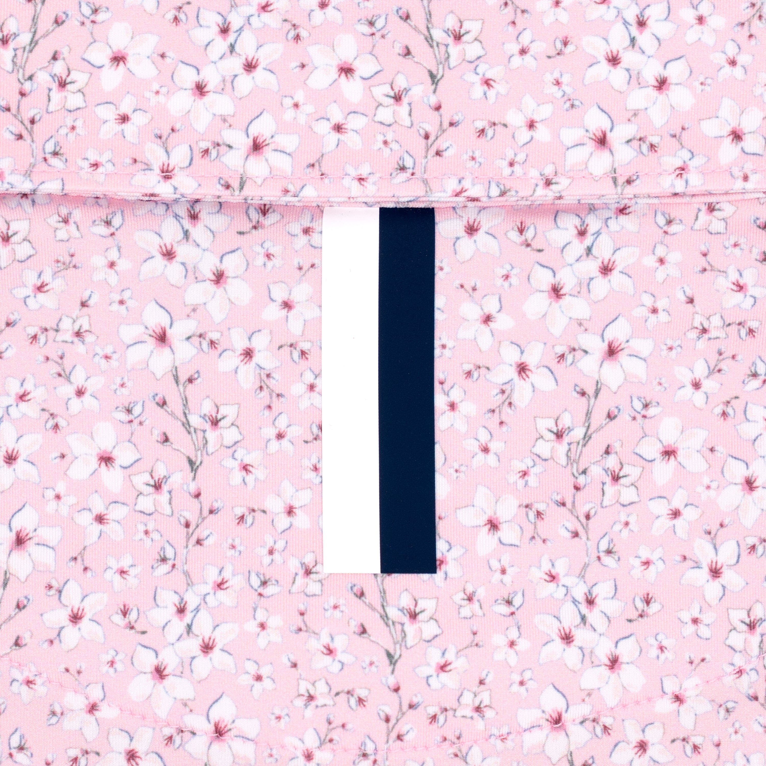 The Cherry Blossom Polo V3 Lotus Pink/White