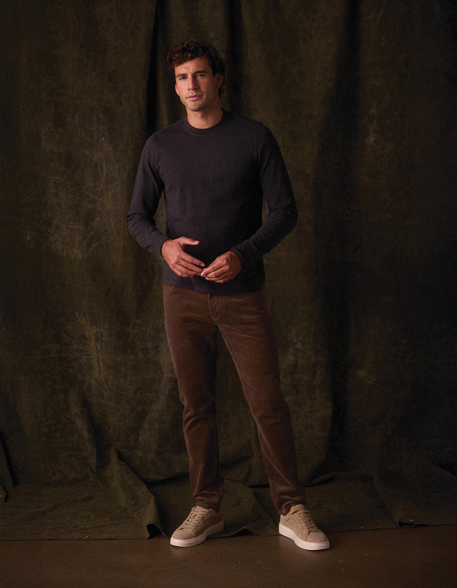 Cord 5-Pocket Pant Taupe