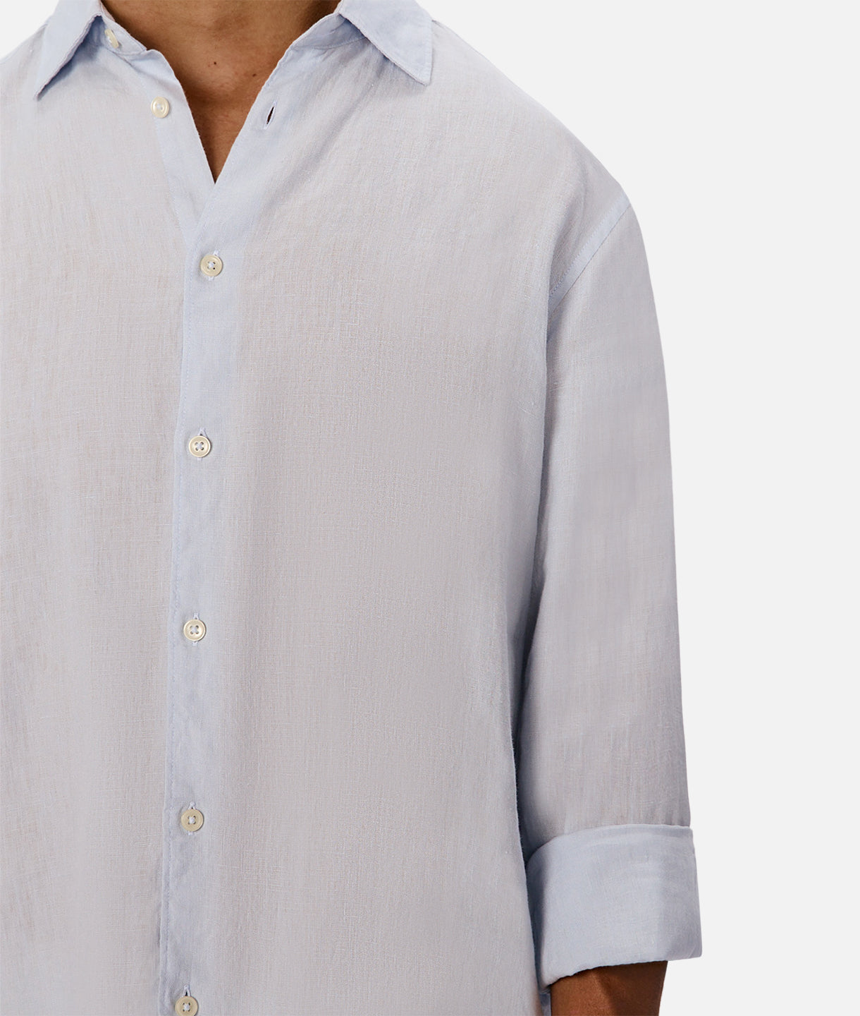 The St. Martins Long Sleeve Shirt Powder Blue