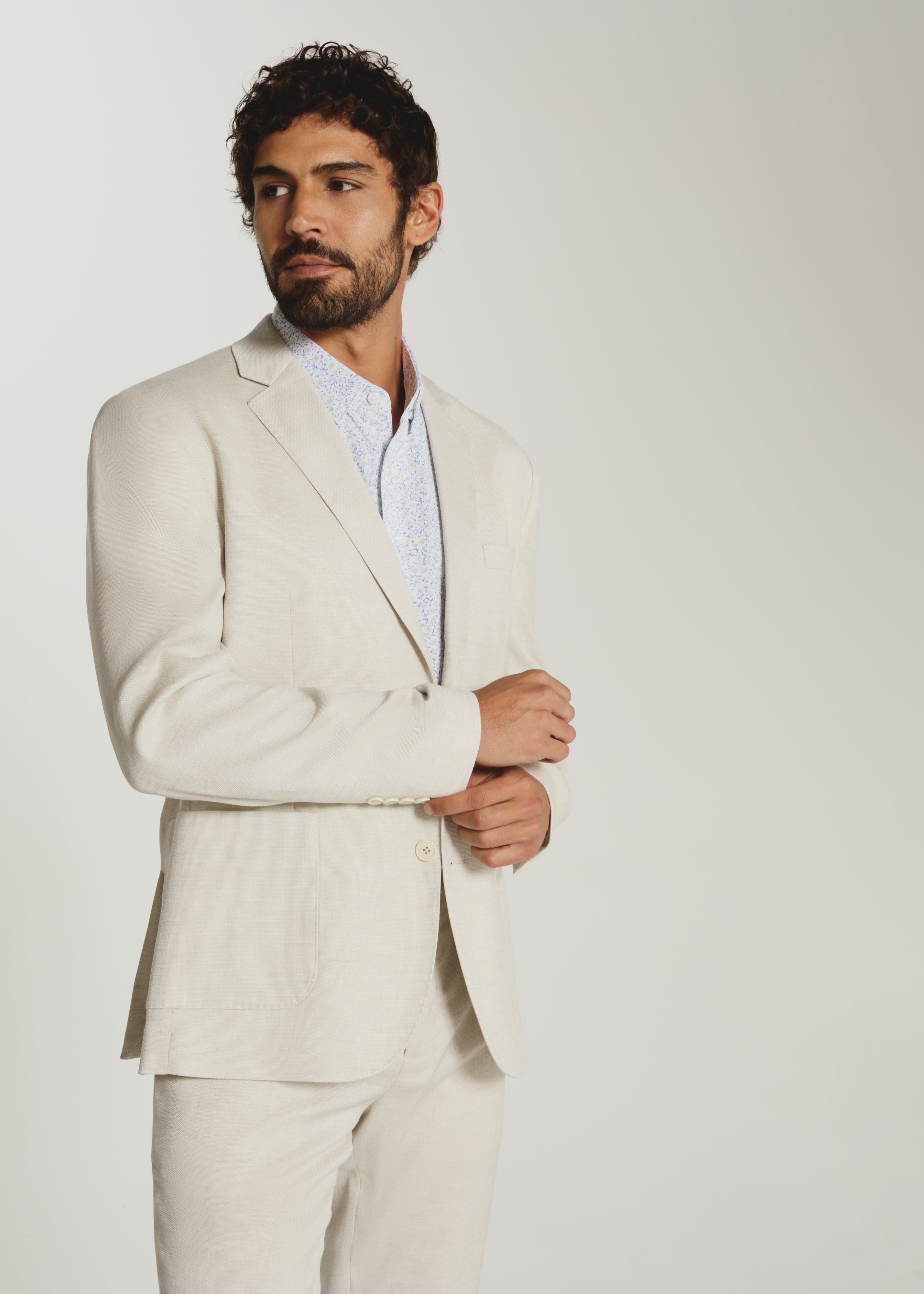 Saltwood Linen Blazer Natural