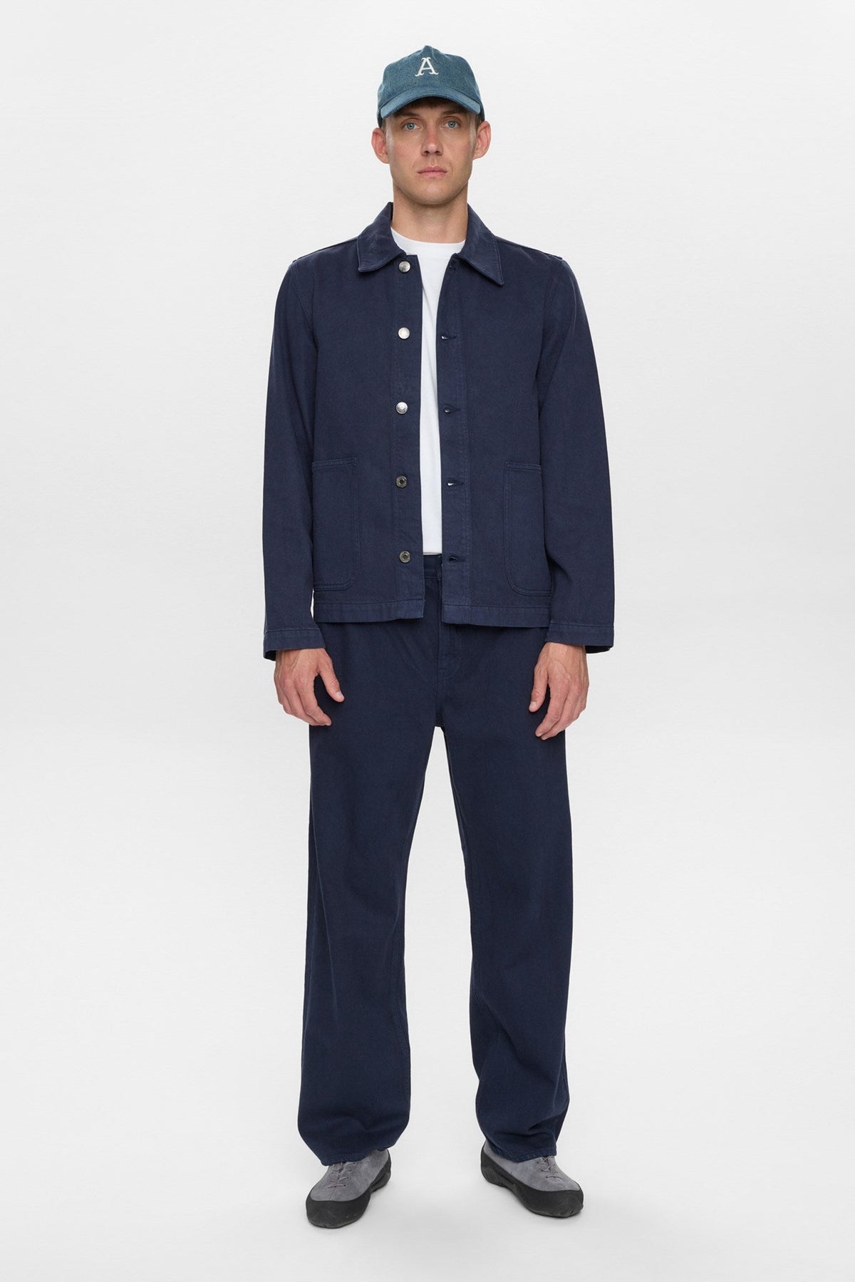 Akozzy Twill Overshirt Sky Captain