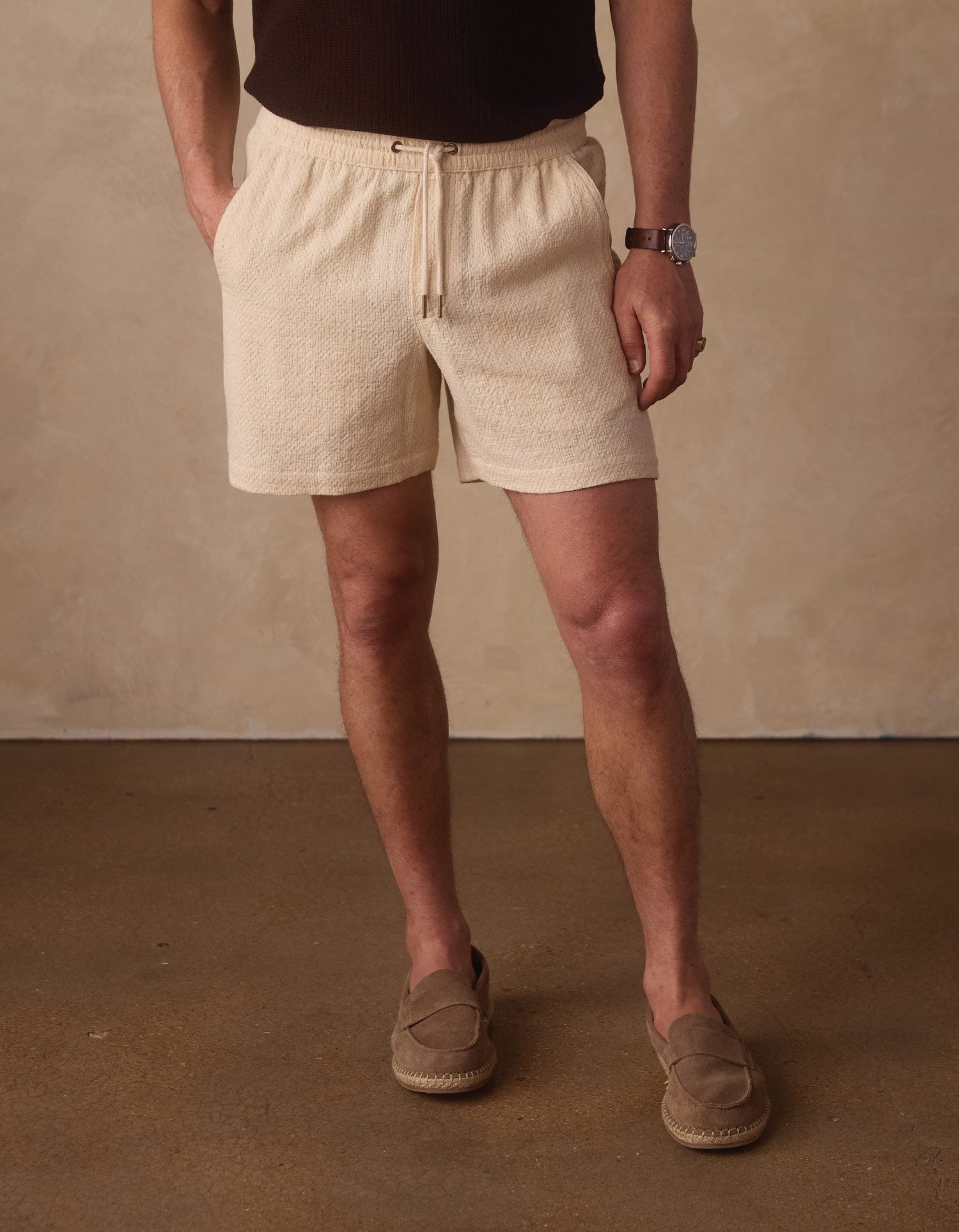 Freshwater Short Motivo Chalk