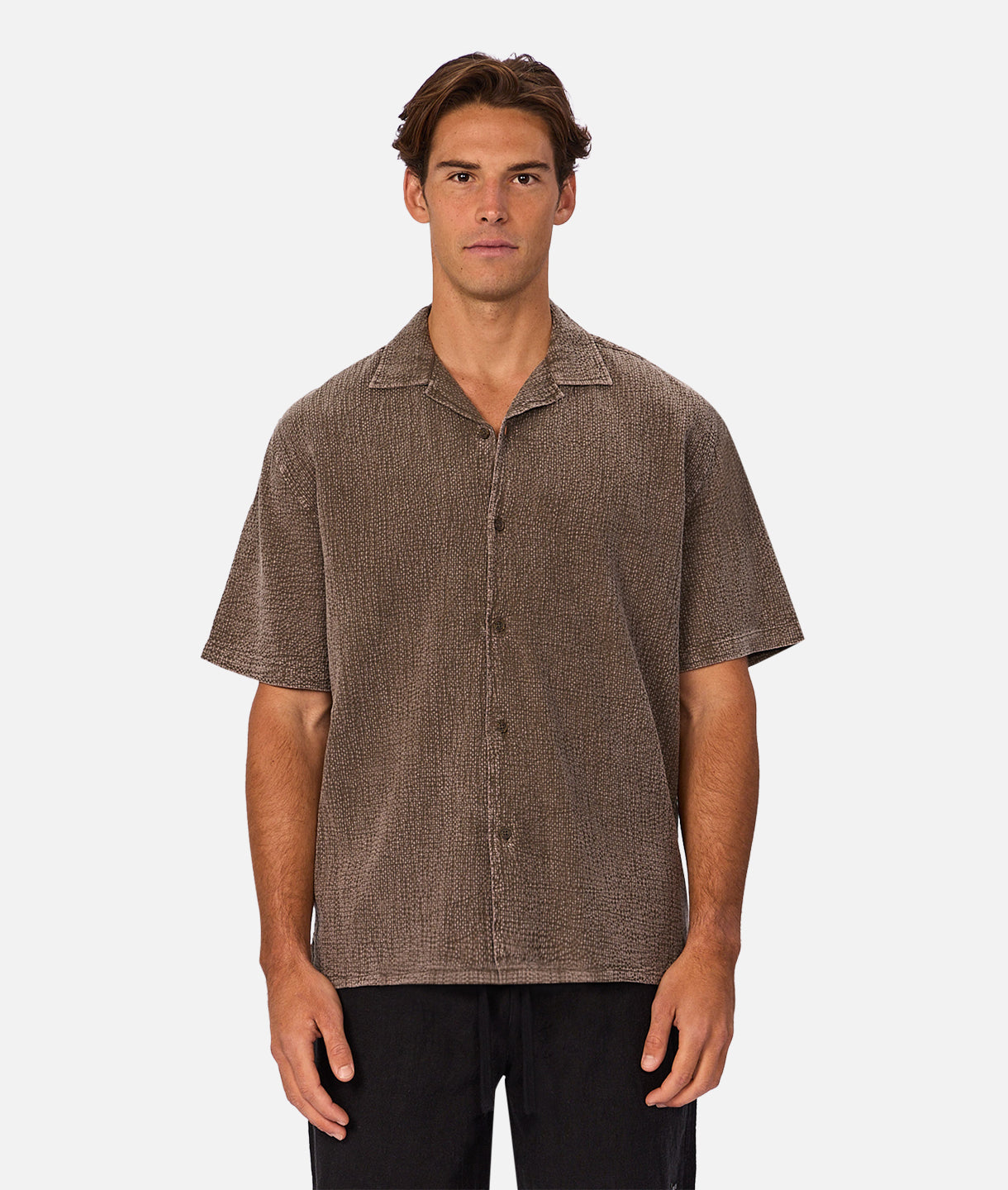 The Canyon Short Sleeve Shirt Bark