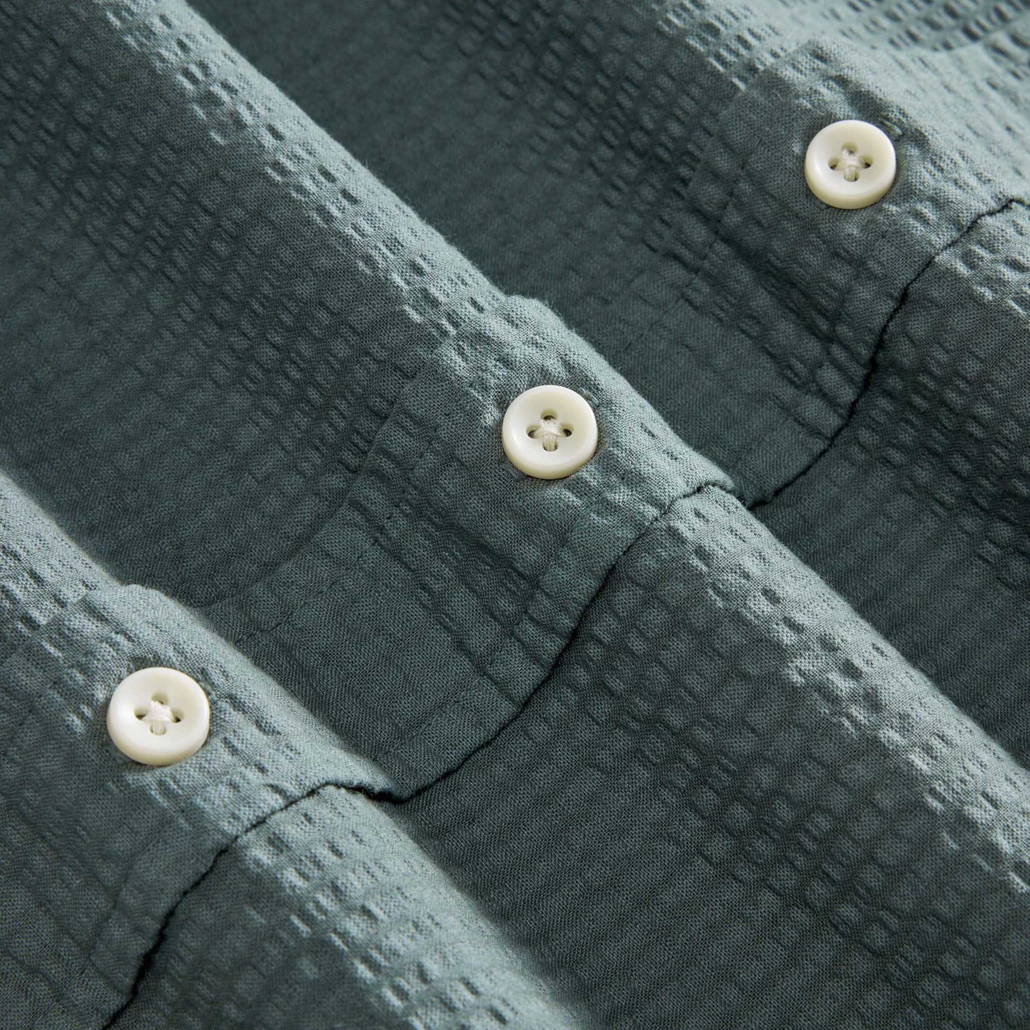 The Jack Shirt Deep Sea Seersucker
