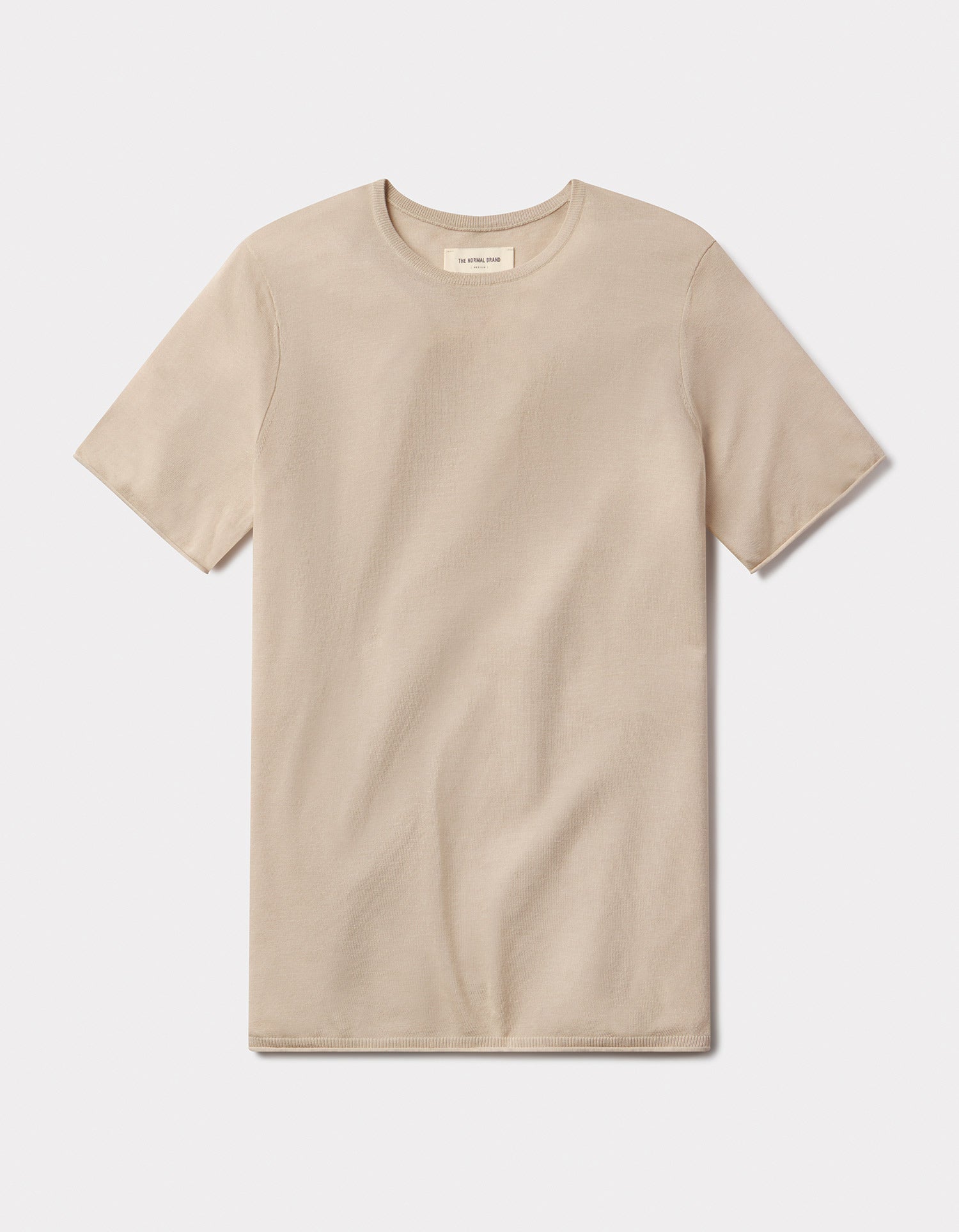 Summer Linen Blend Tee Jute