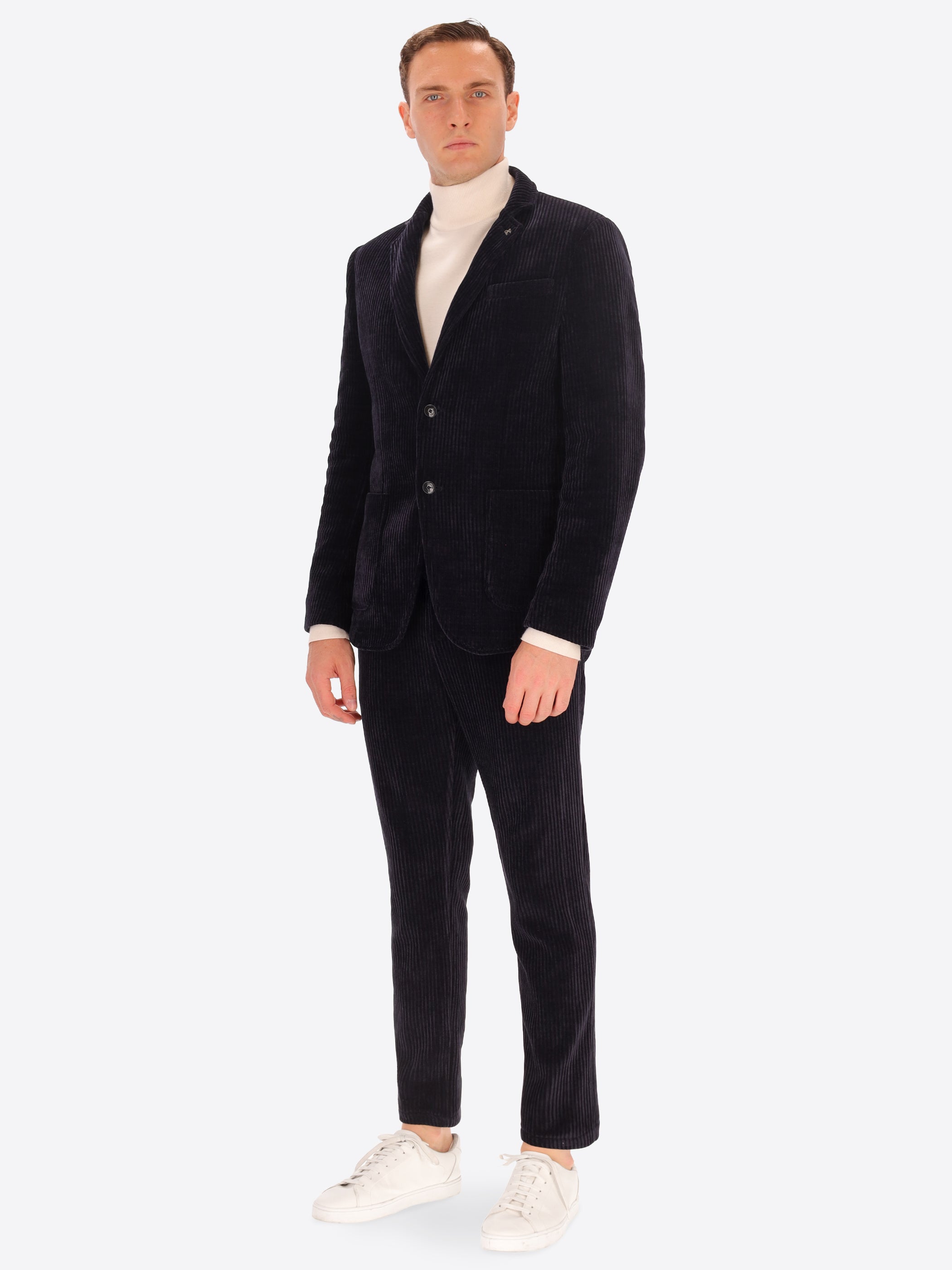 Torino Cord Jacket Navy