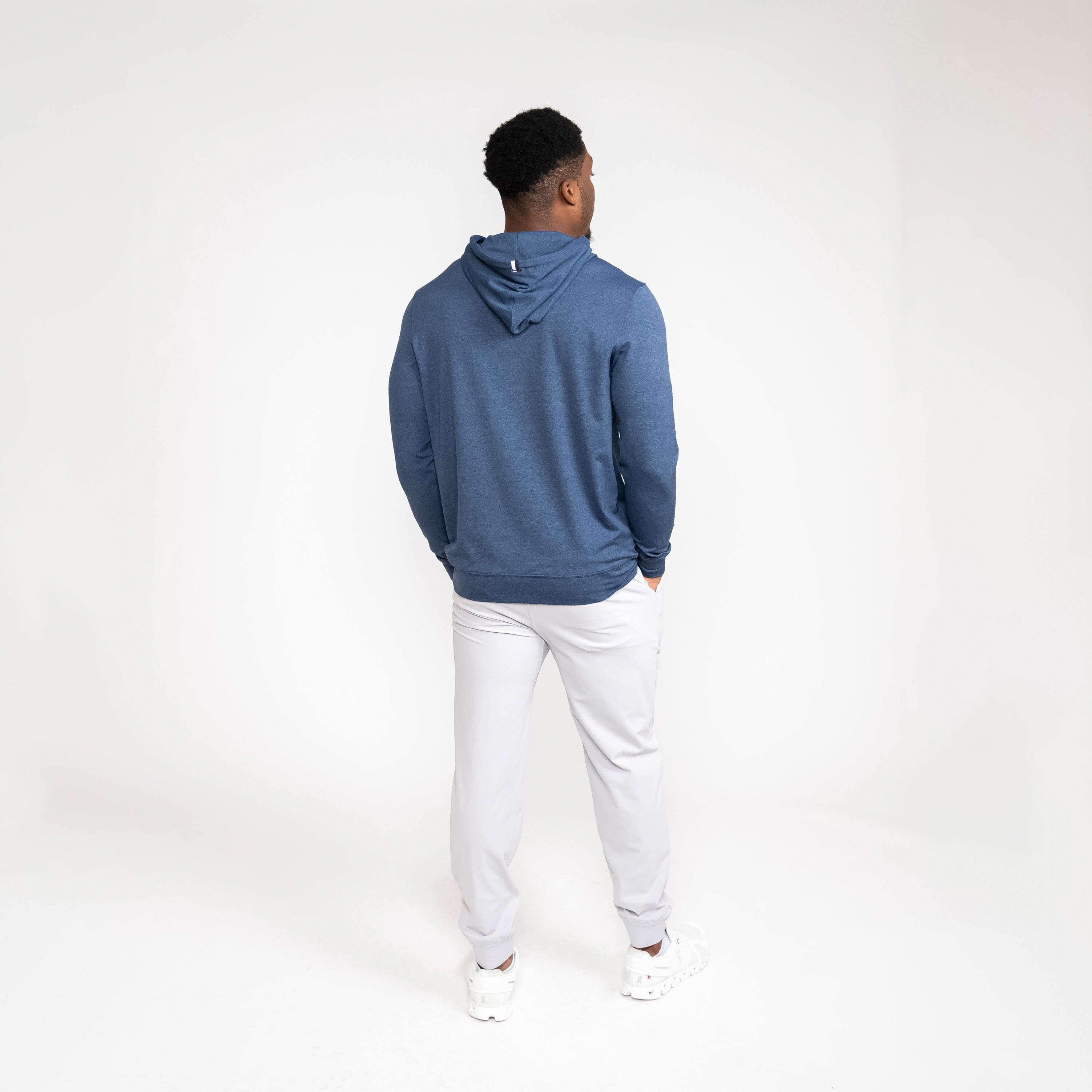 Heather Hesi Hoodie Annapolis Blue/Blue Steel