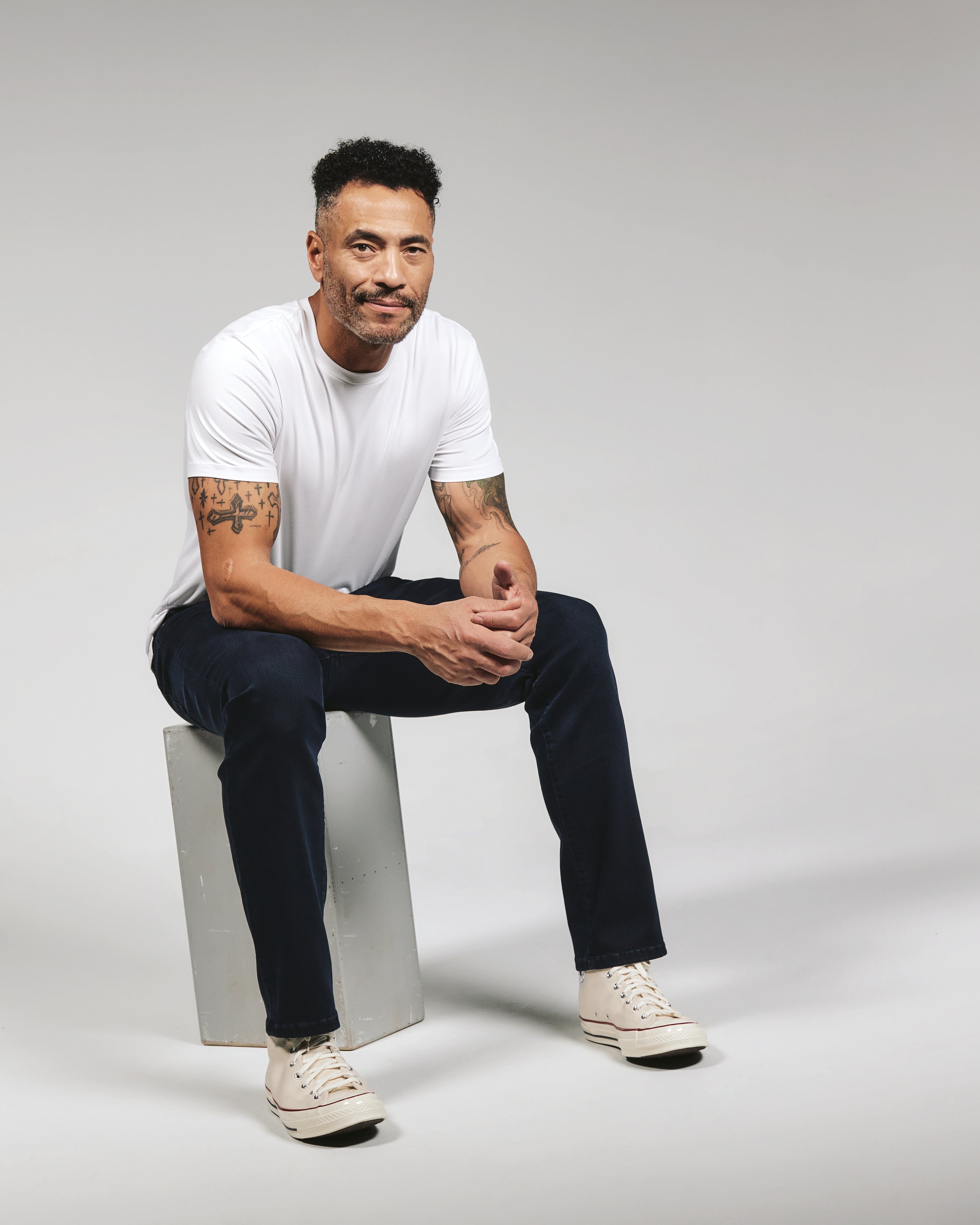 Union Athletic Fit Denim Deep Sea