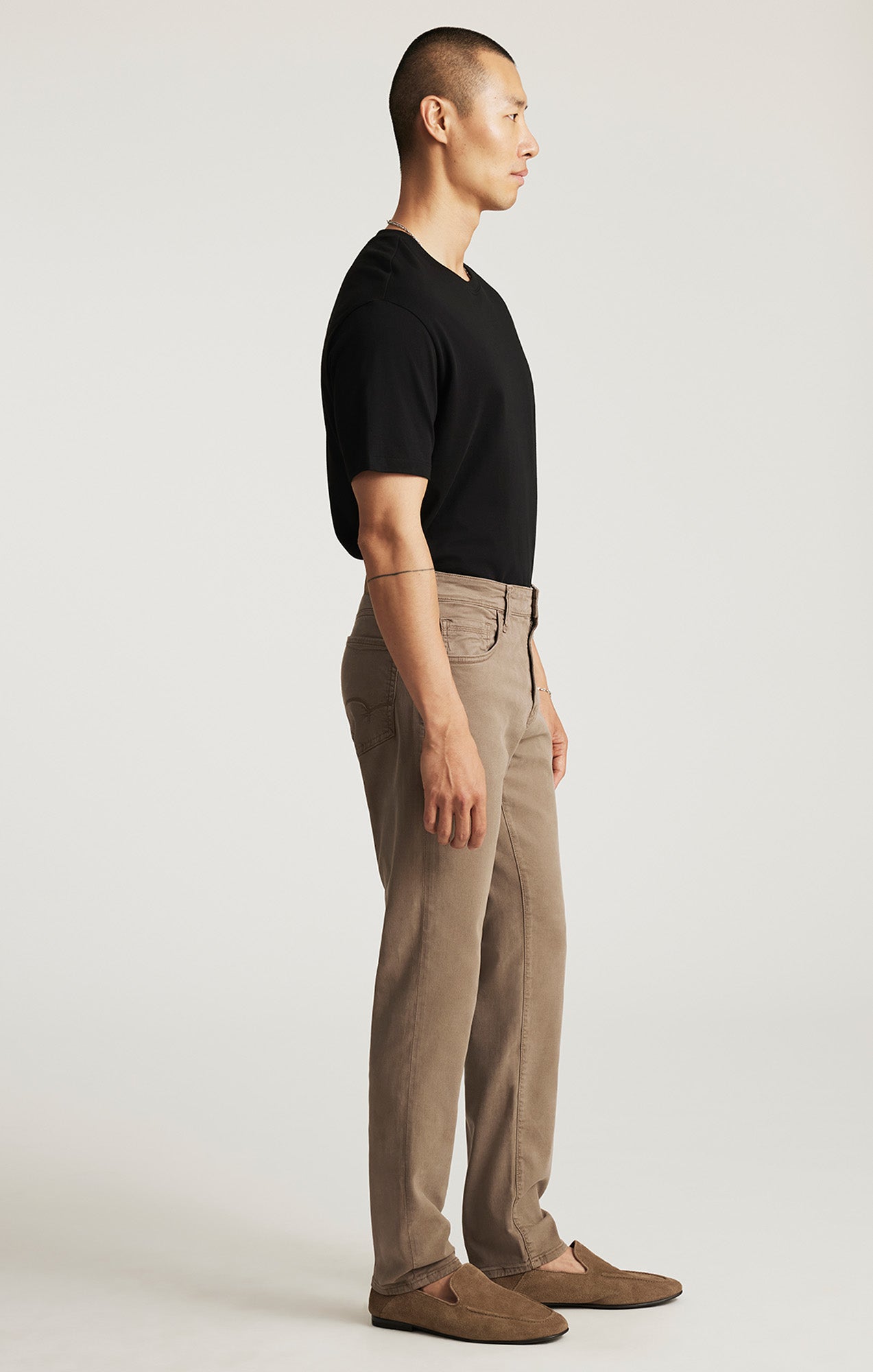 Steve Athletic Fit Timber Luxe Twill