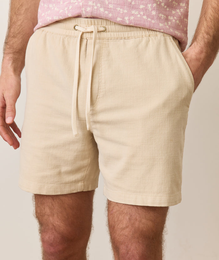 Saturday Beach Short 6" Sand