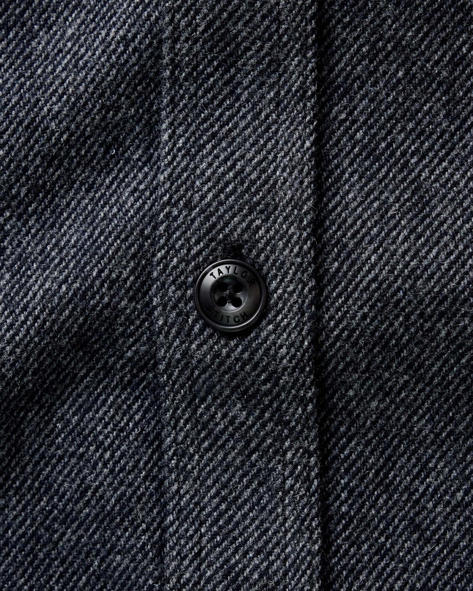 The CPO Shirt in Twill Slate Heather
