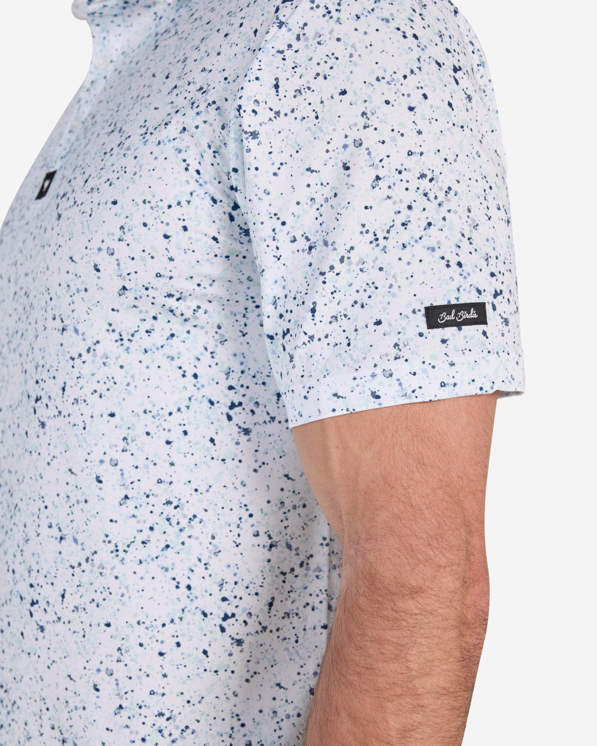 Paint Splatter Polo 3.0 Navy
