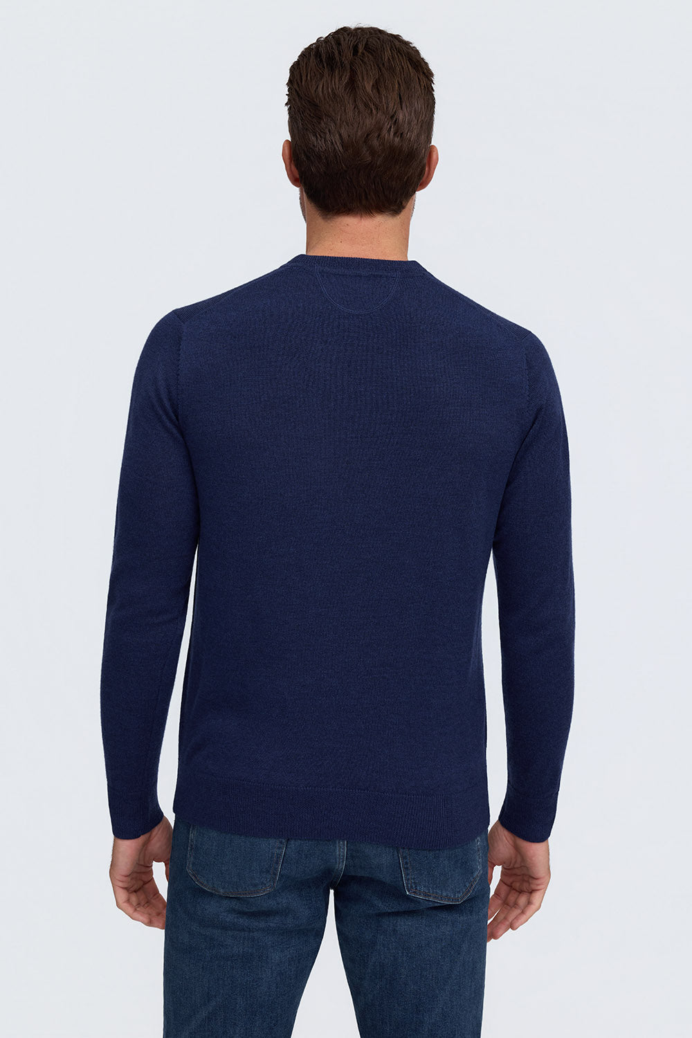 Classic Merino Crew Midnight