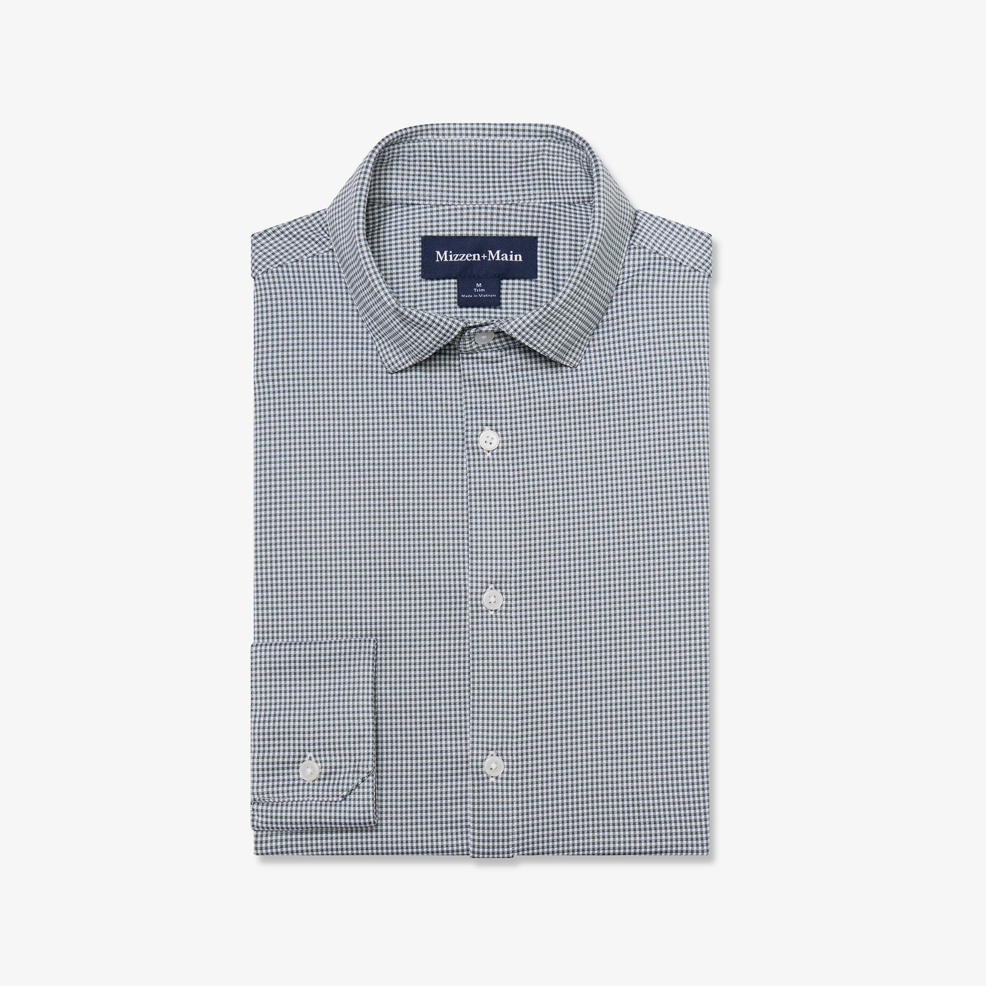 Halyard LS Dress Shirt Hemlock Peter Gingham