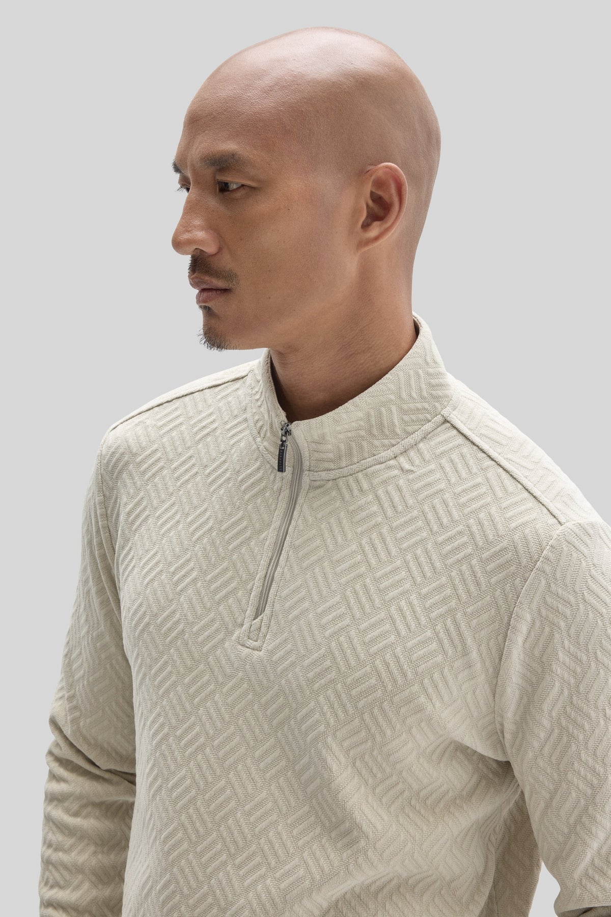 Avila Quarter Zip Pullover Moonstone